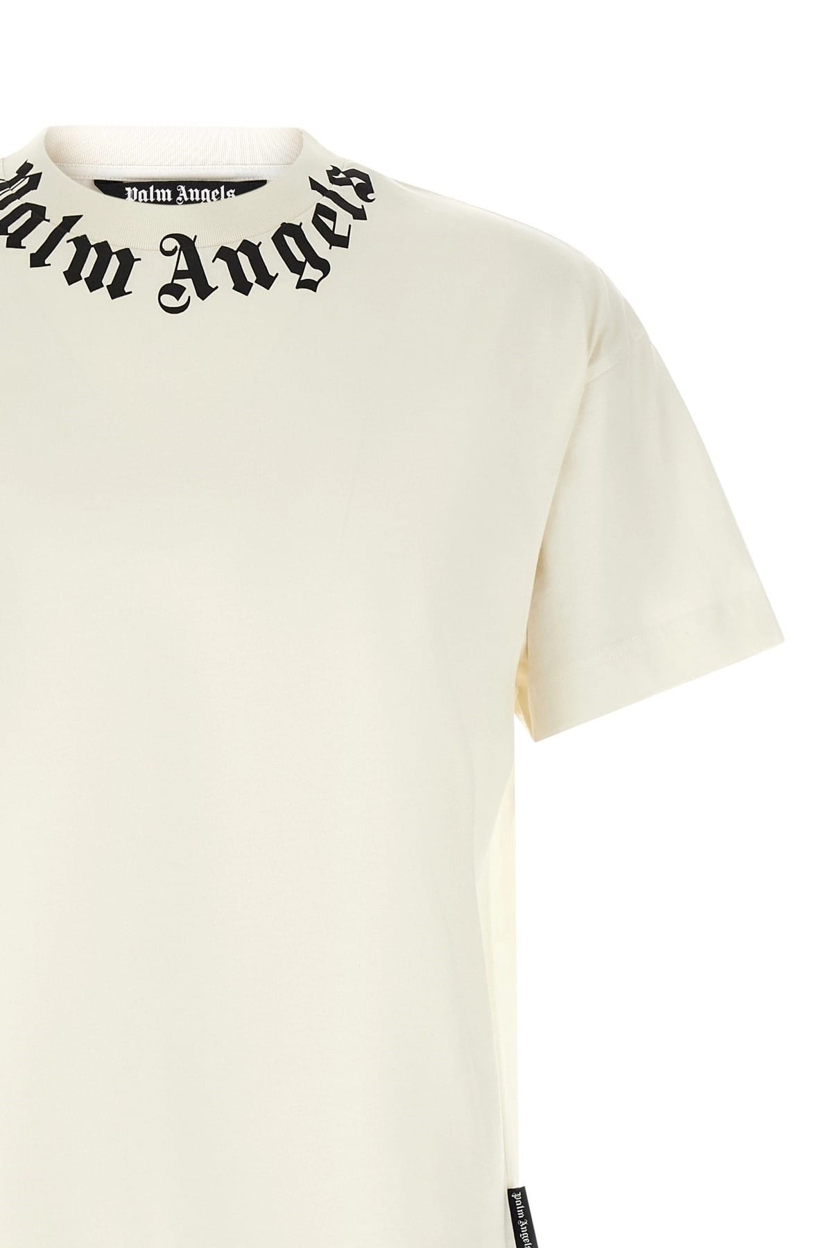 Palm Angels Palm Angels Neck Logo T-Shirt