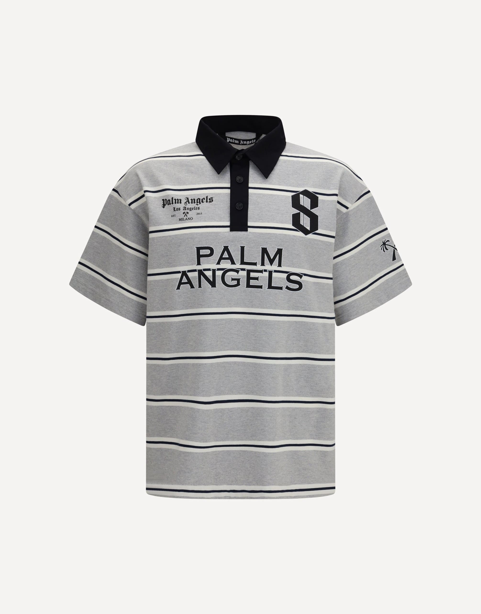 Palm Angels Palm Sport Short-Sleeved Polo Shirt