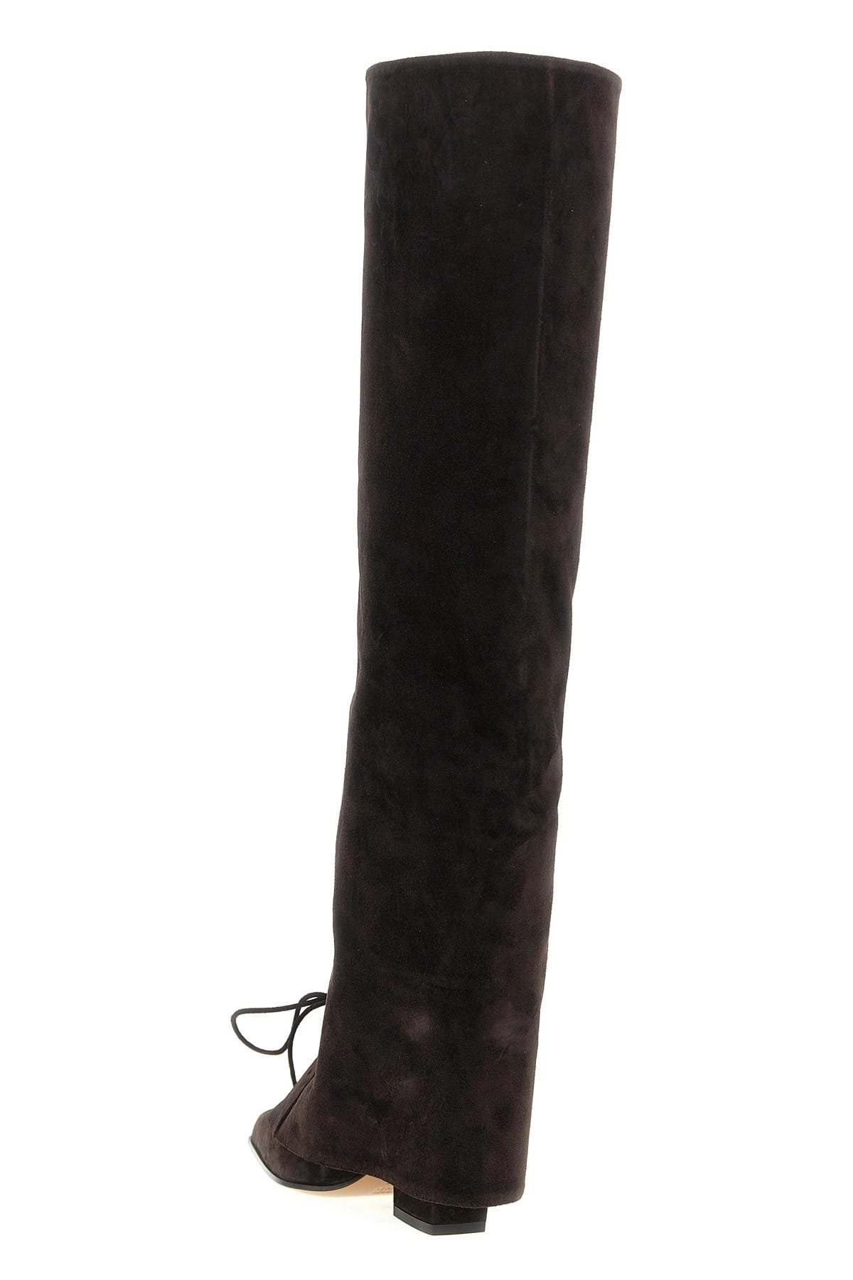 Paris Texas Paris Texas Jane Fold Over Lace Up Boots
