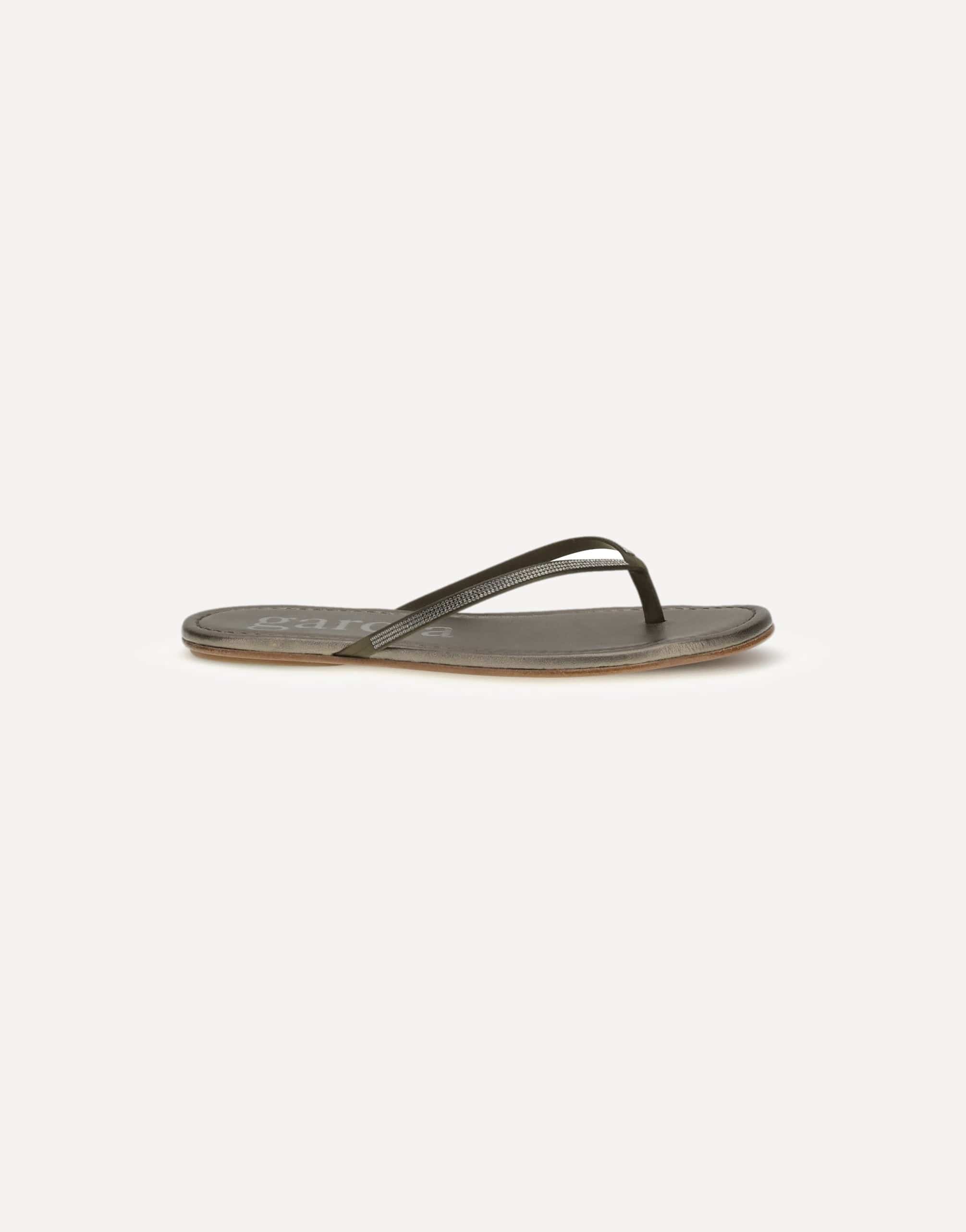 Pedro García Crystal Flip Flop Sandals
