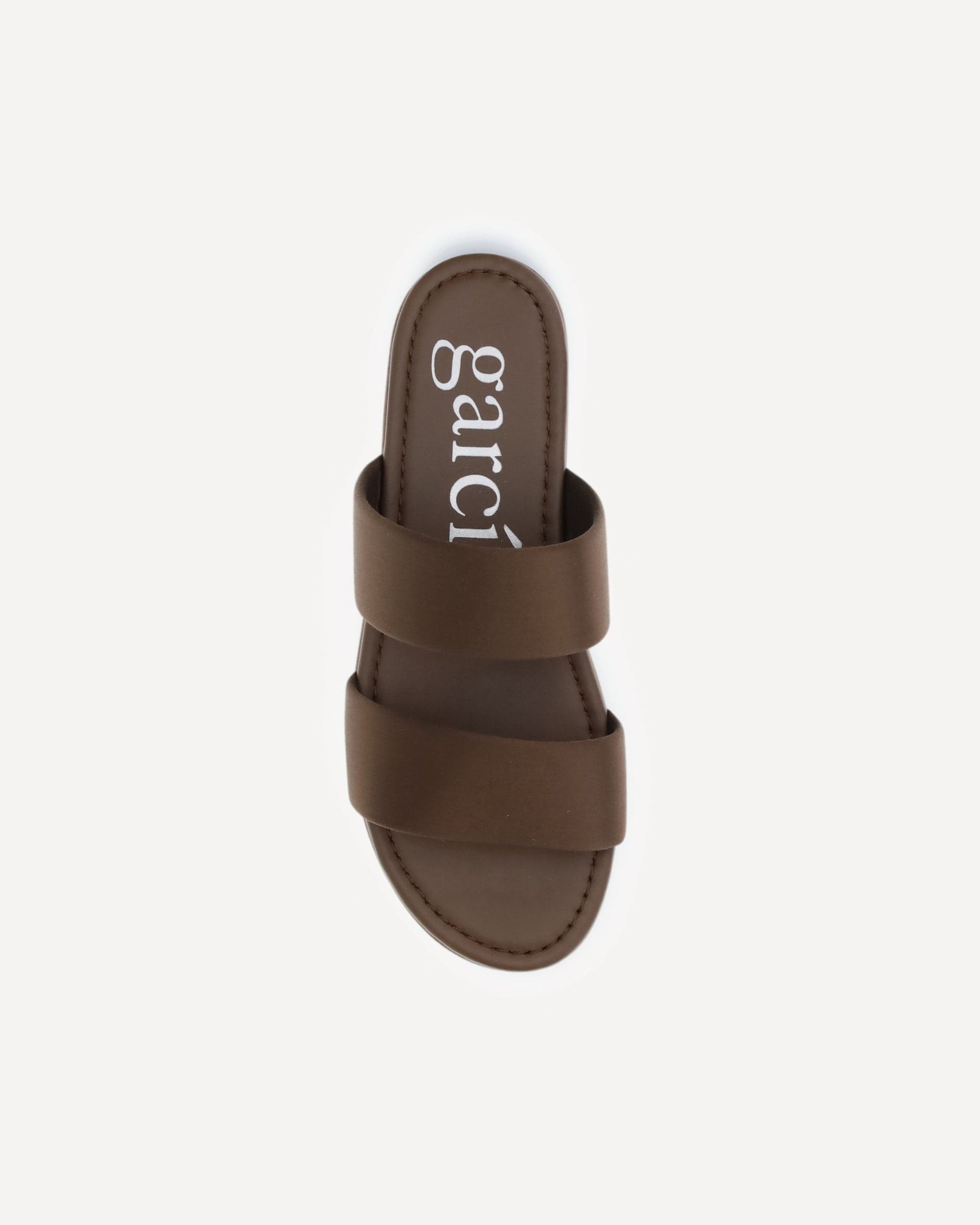 Pedro García Double-Band Satin Sandals