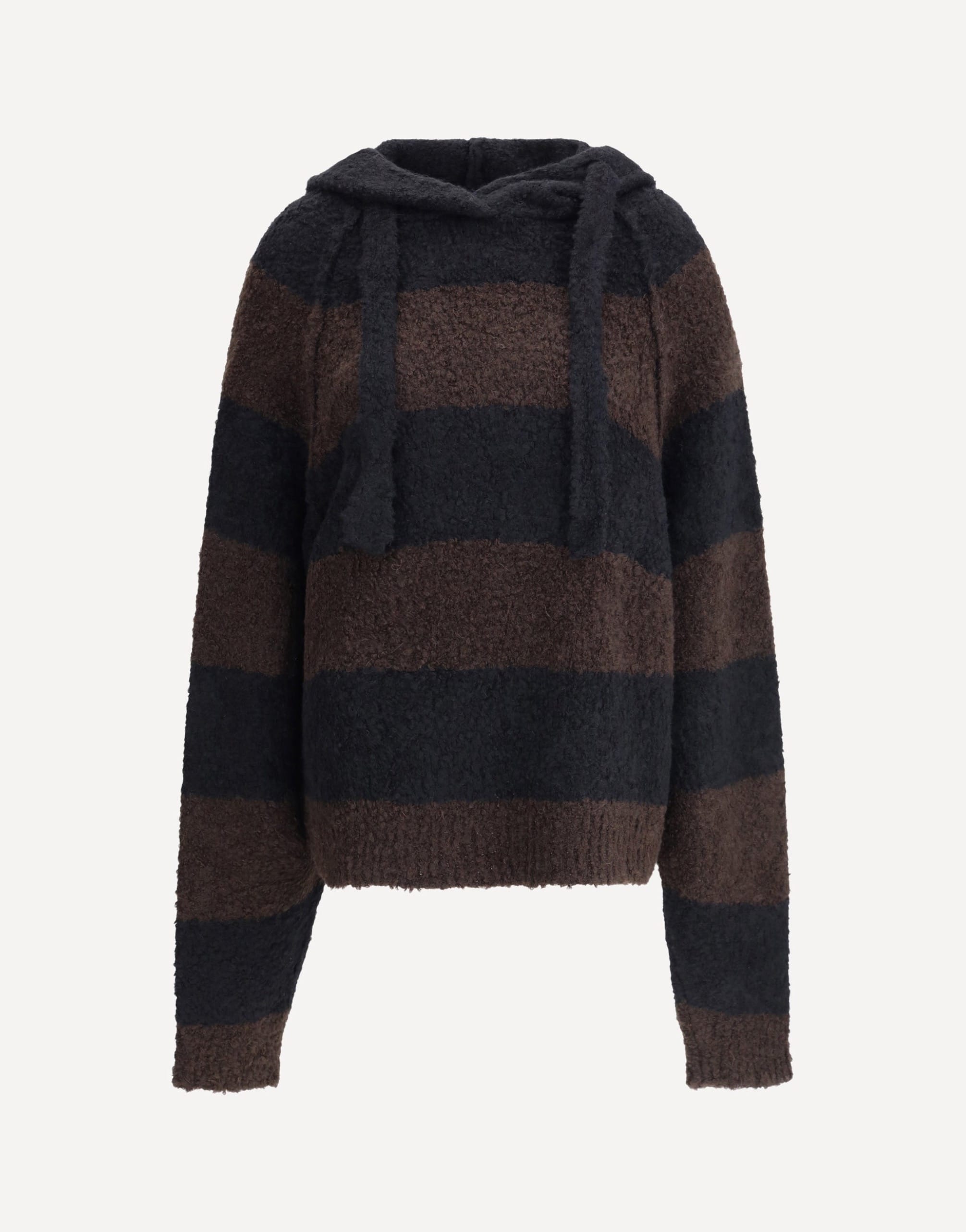 Petar Petrov Striped Hooded Sweater