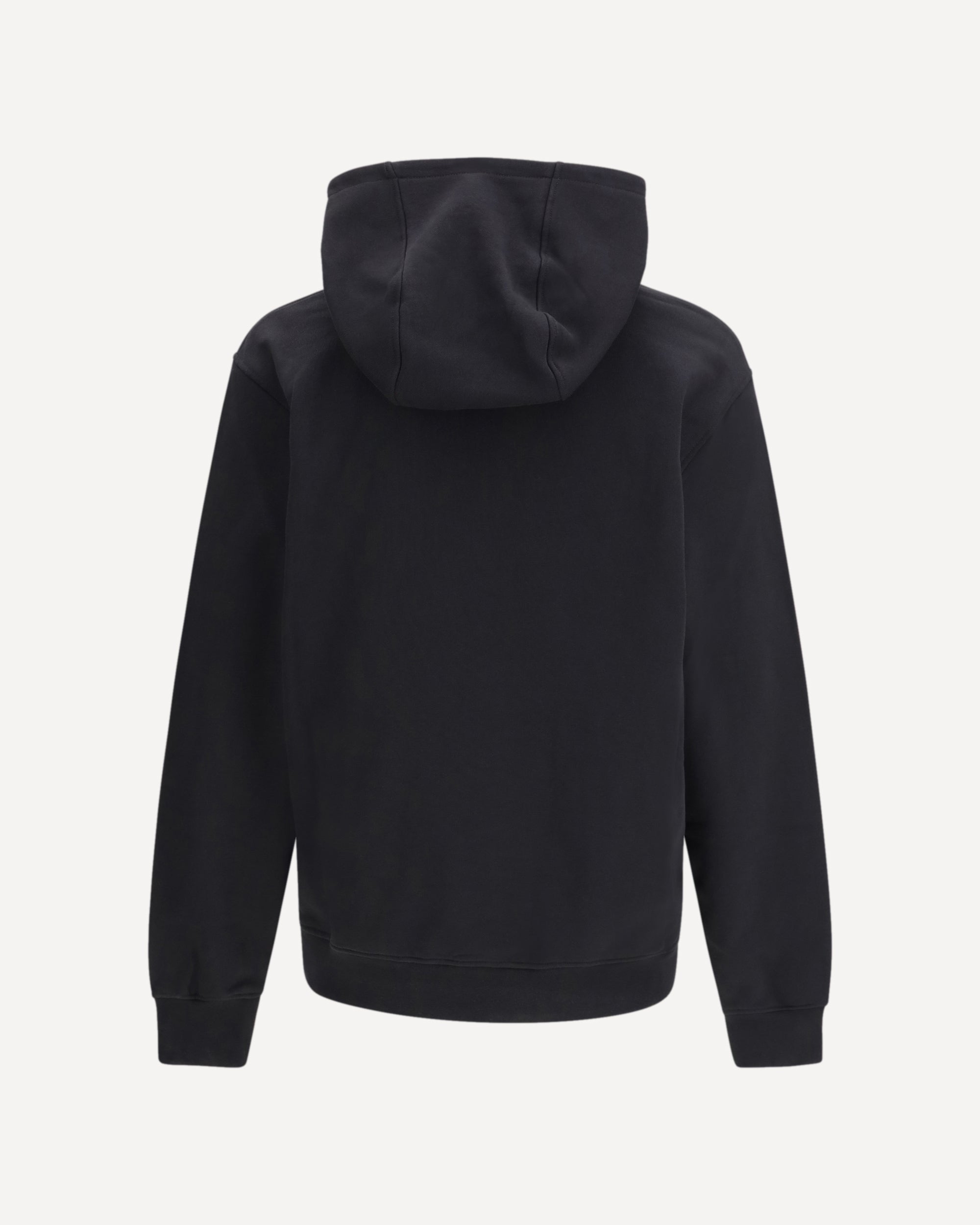 Sudadera con capucha de algodón con detalle de logotipo - alternate view