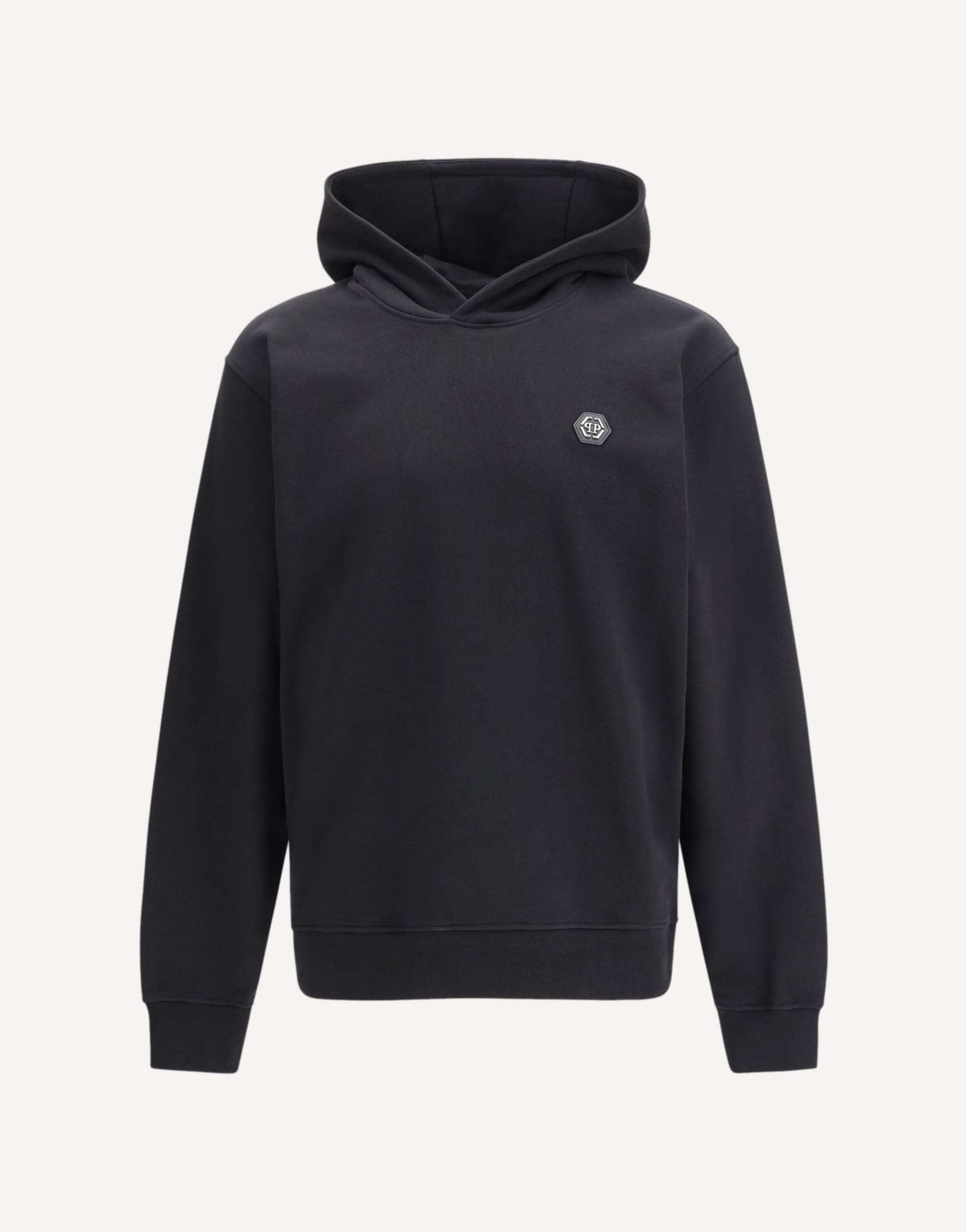 Philipp Plein Cotton Hoodie With Logo Detail