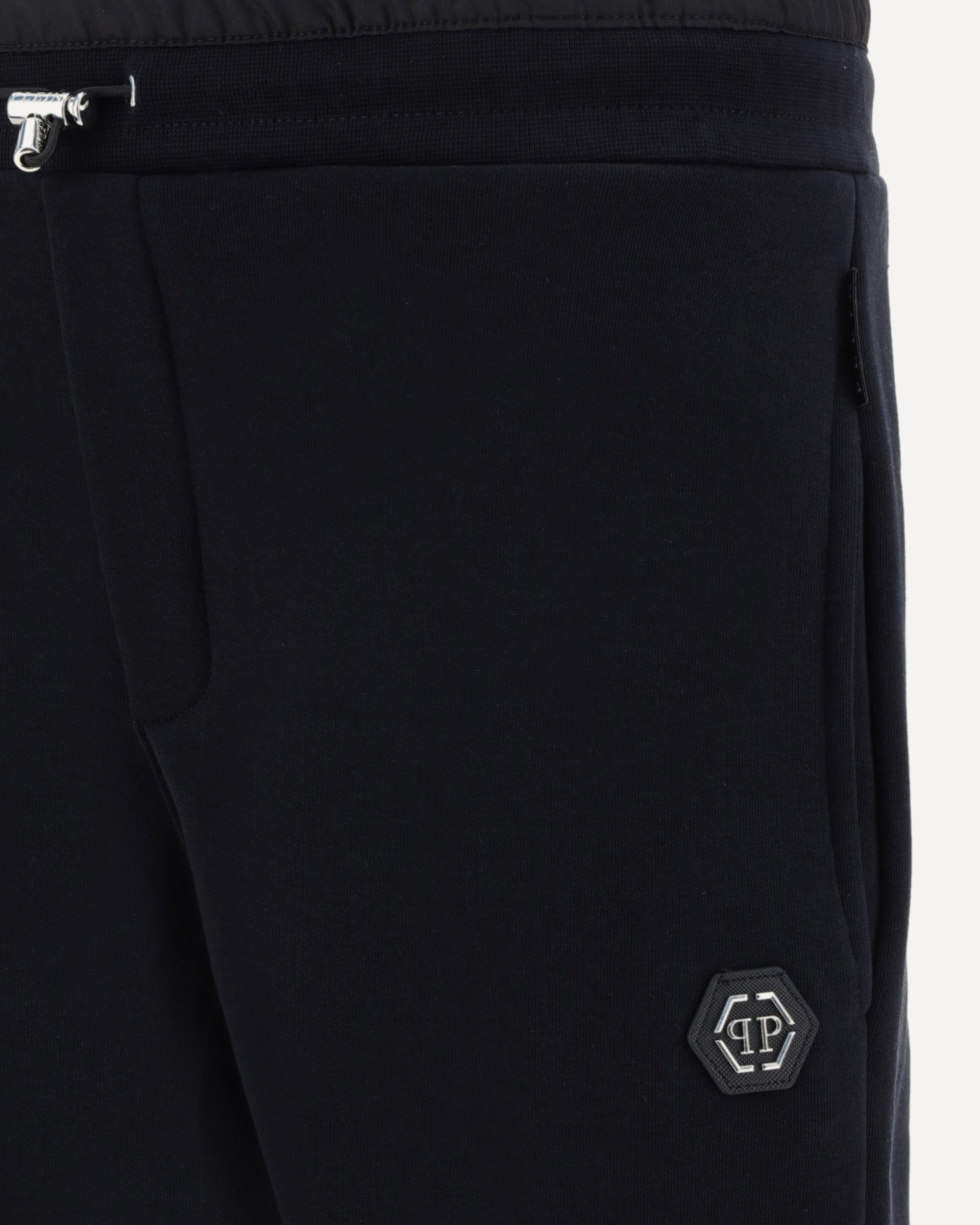 Philipp Plein Hexagon Cotton Sweatpants Joggers