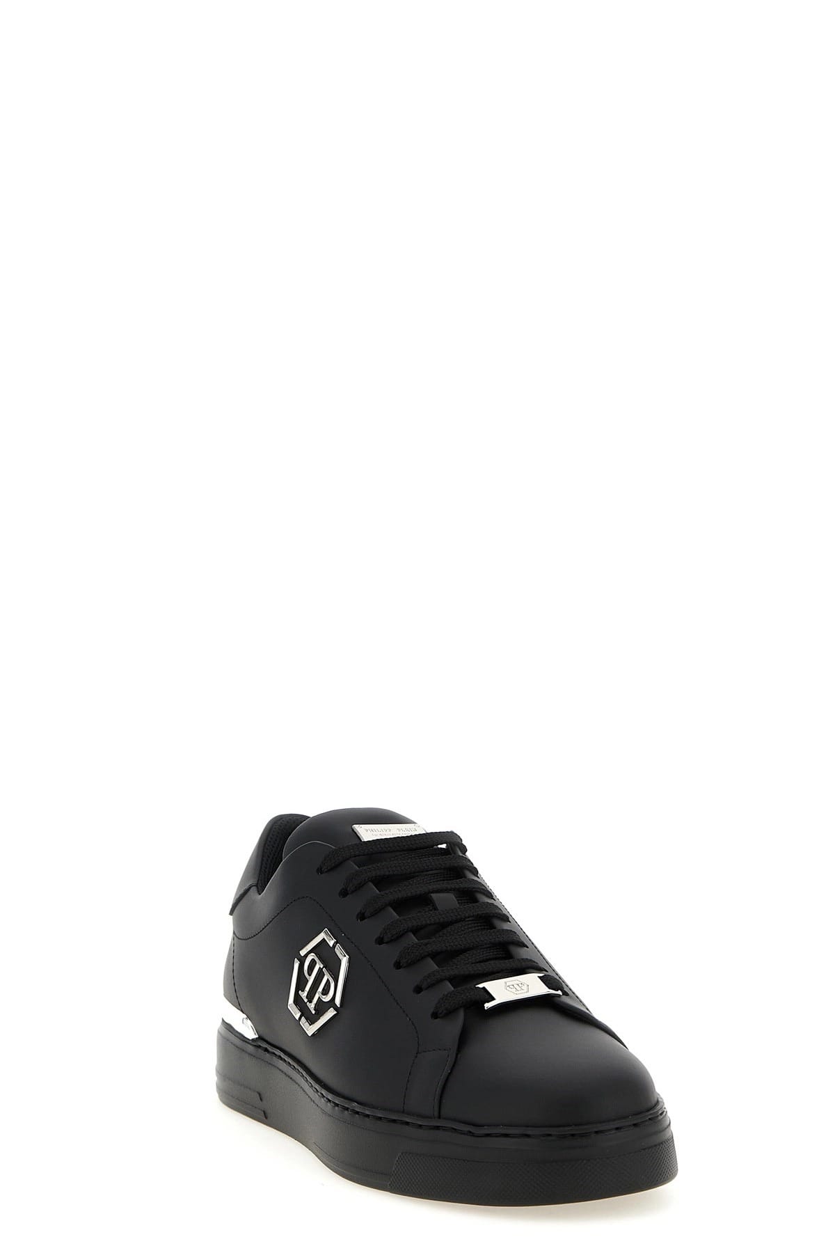 Philipp Plein Philipp Plein Hexagon Leather Sneakers