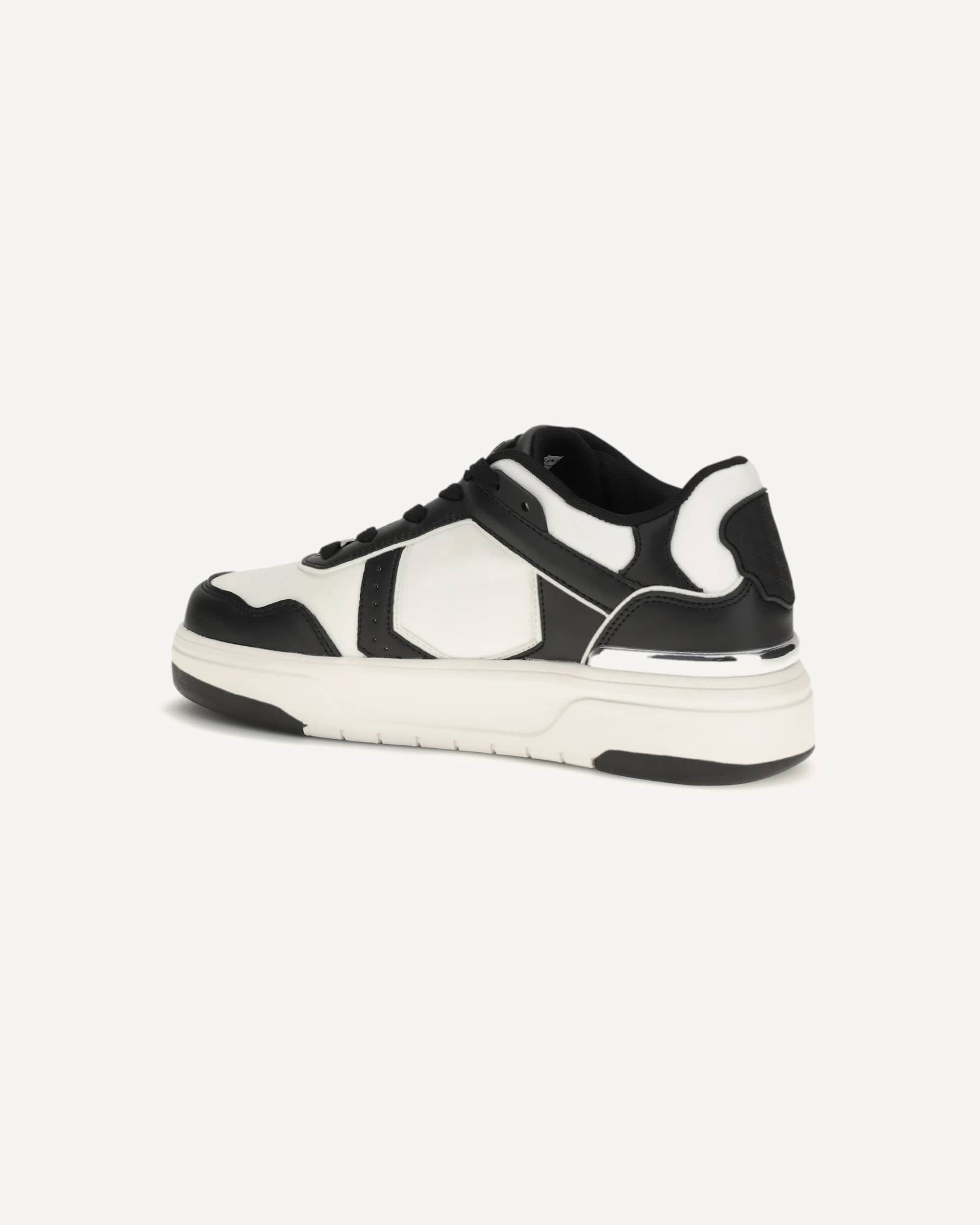 Philipp Plein Sk8r Sneakers With Nickel-Logo Spoiler