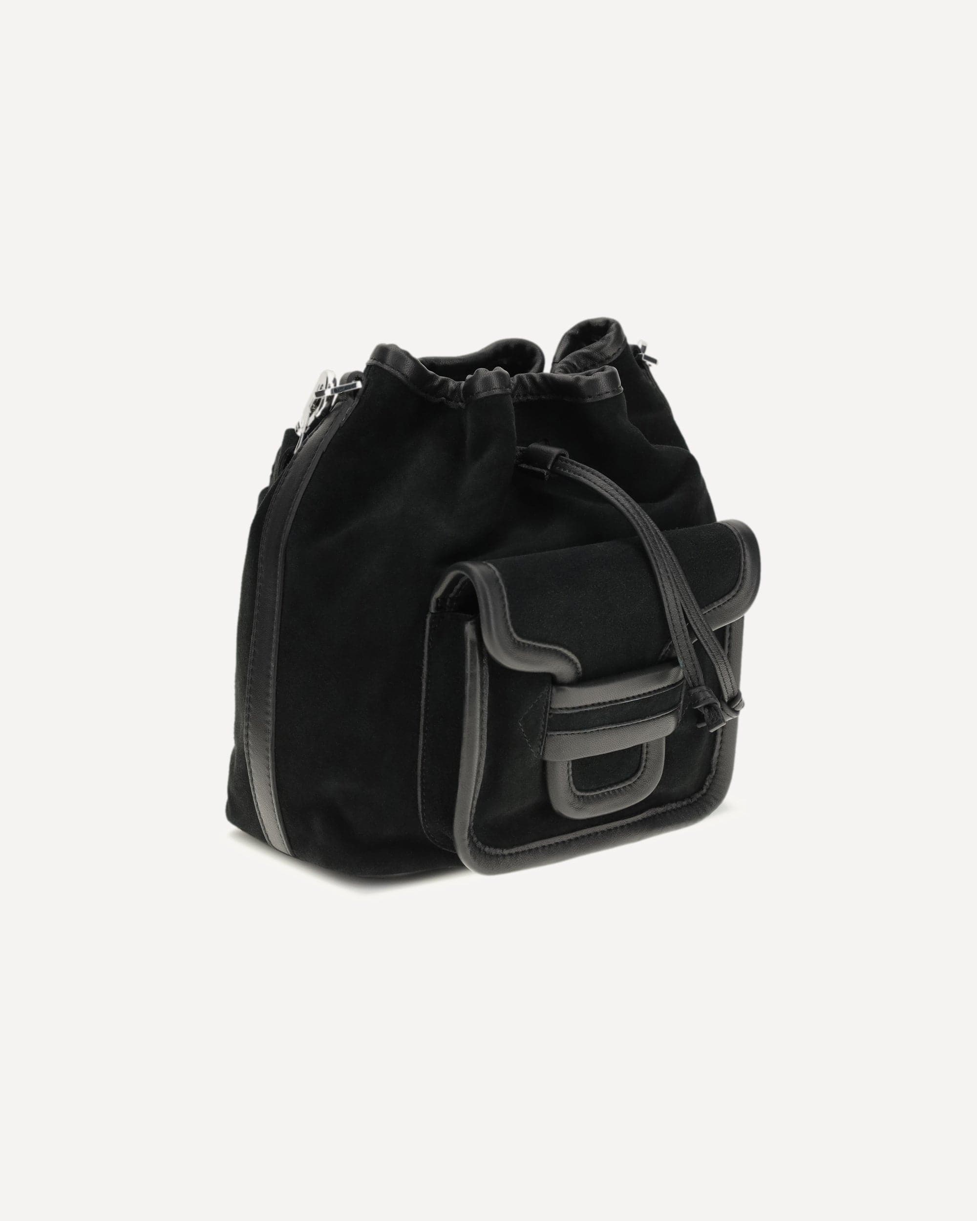 Pierre Hardy Alpha Bucket Bag Calfskin Suede - alternate view