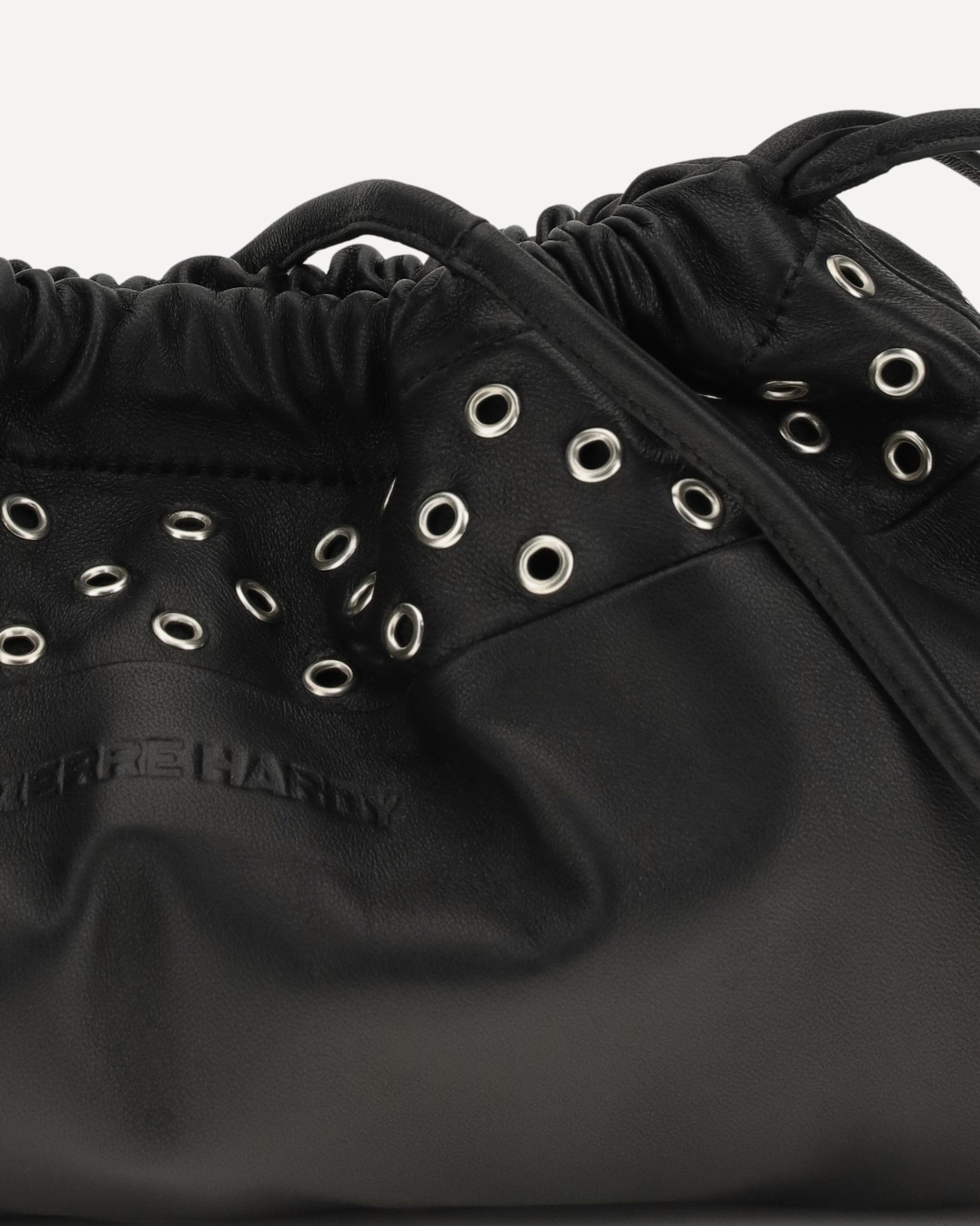 Pierre Hardy Double Clutch Eyelet Panel Bucket Bag