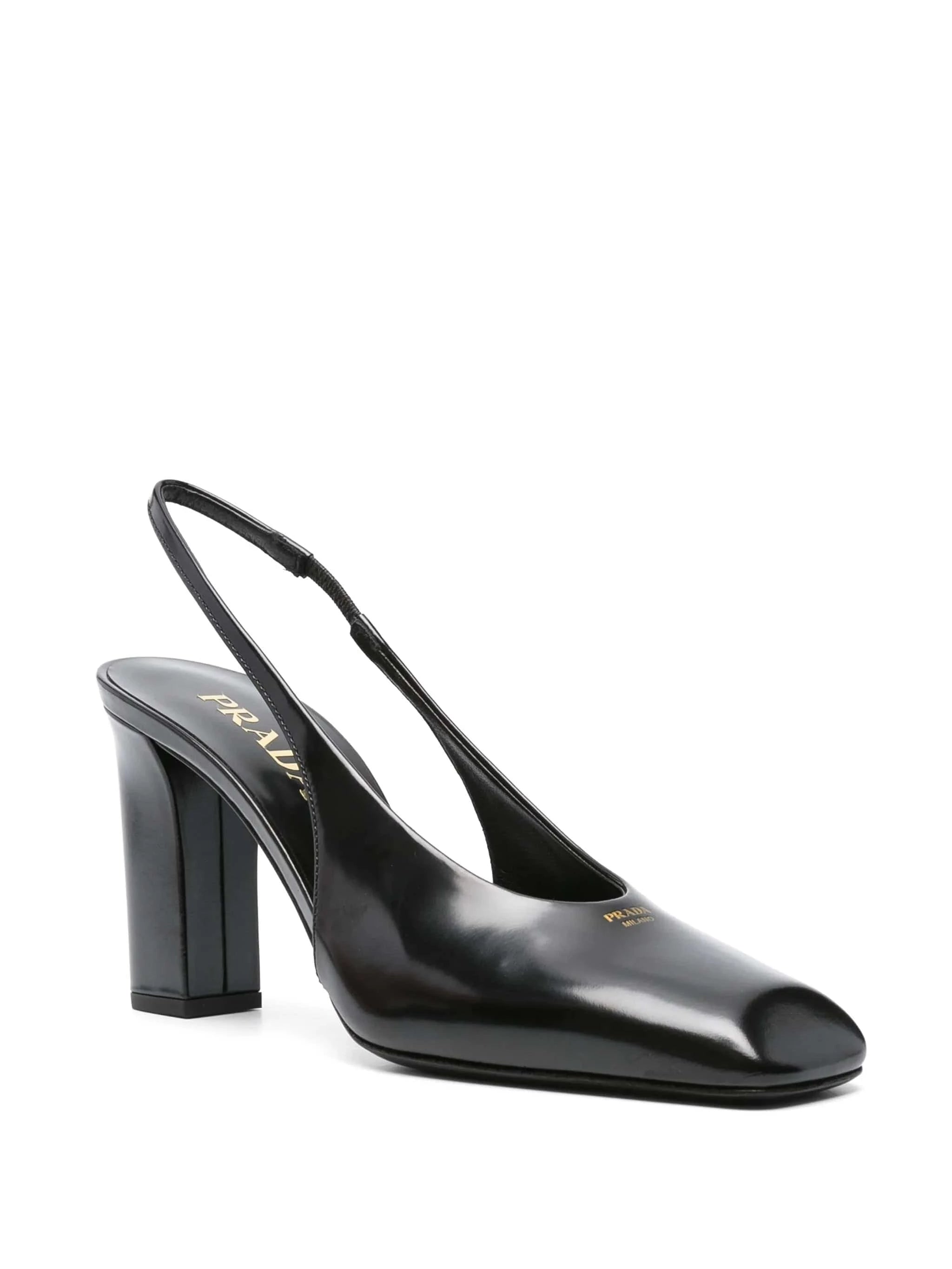 Prada 85mm Patent Leather Pumps