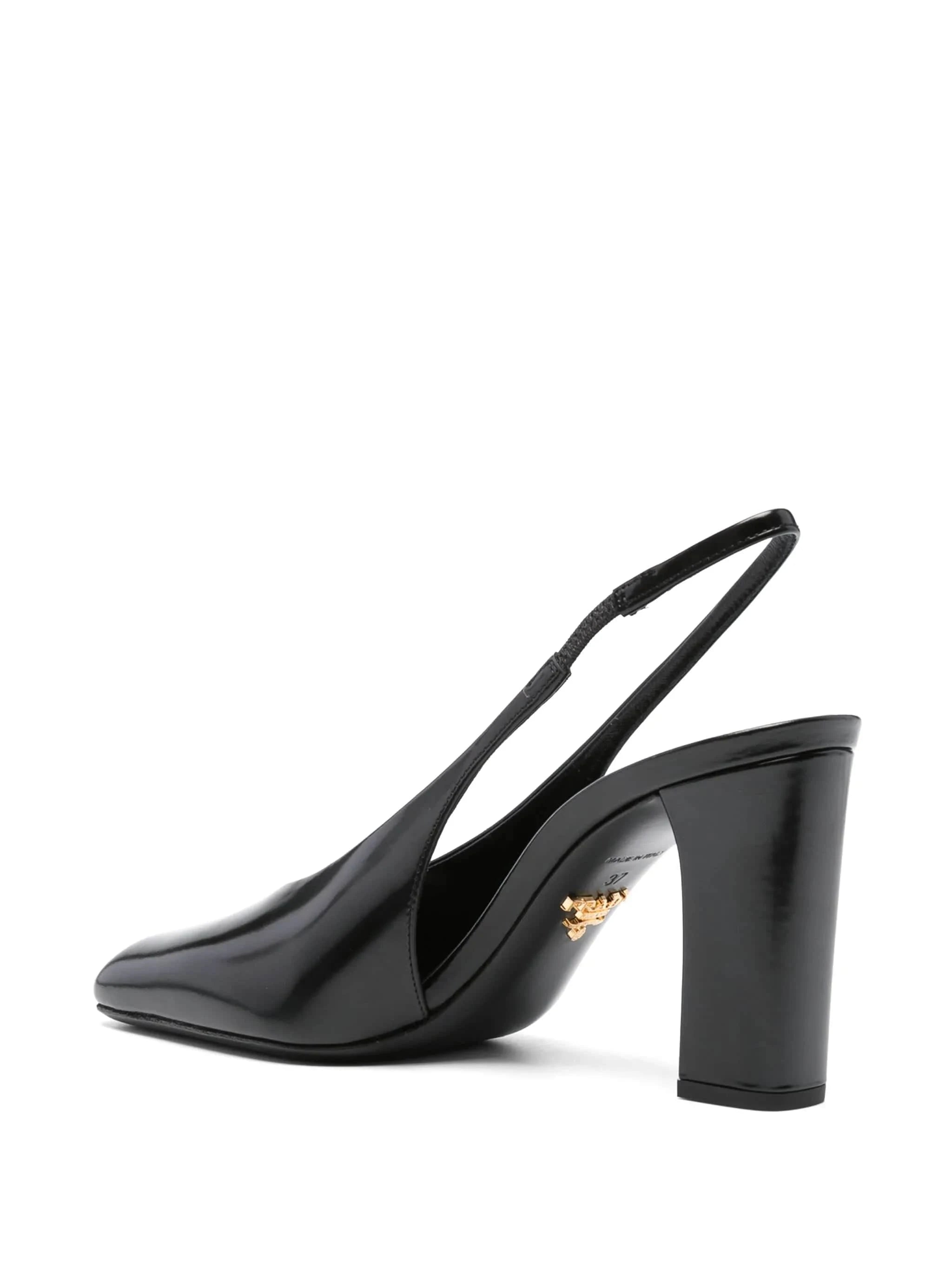 Prada 85mm Patent Leather Pumps