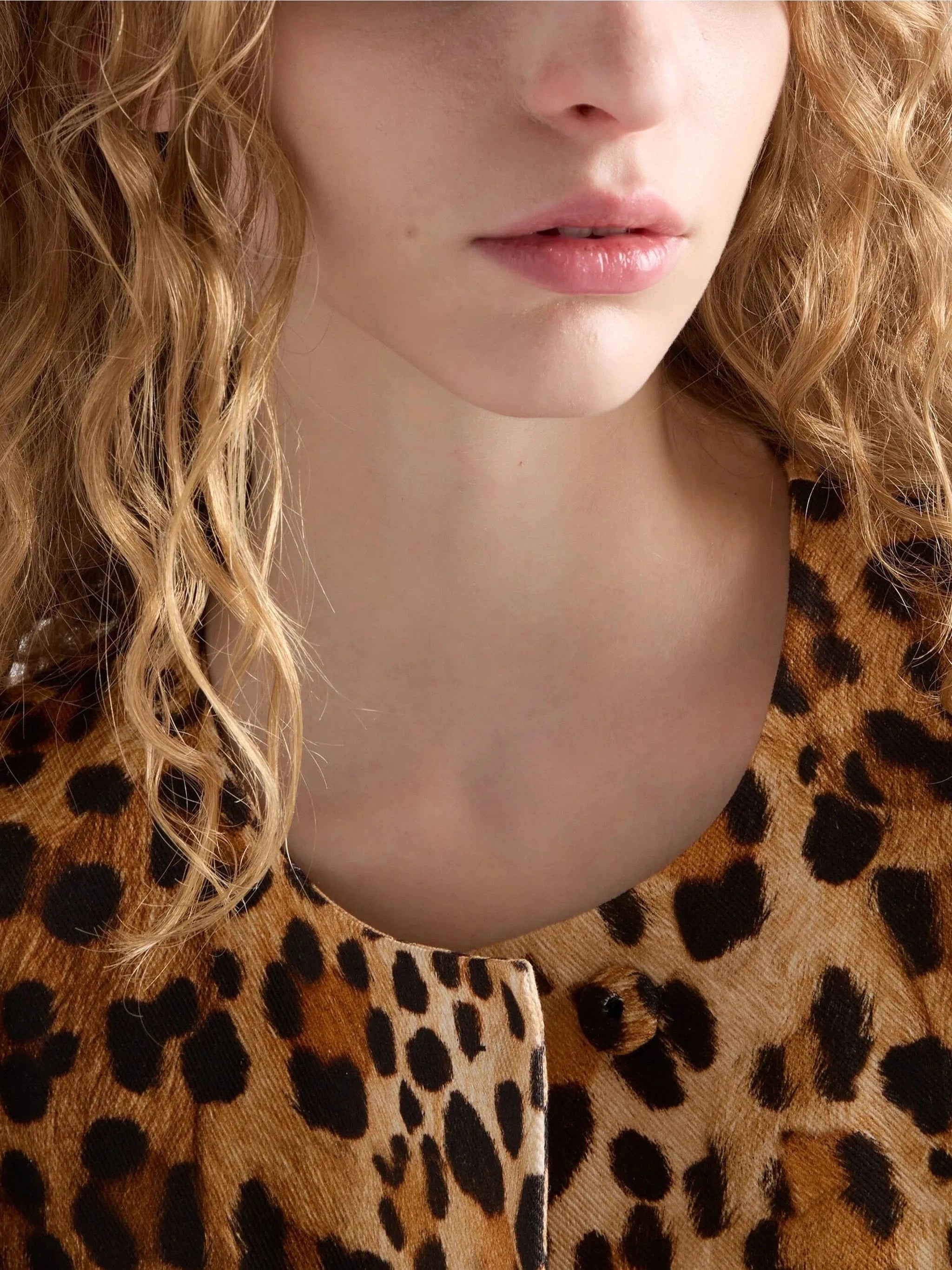 Prada Animal-Print coat