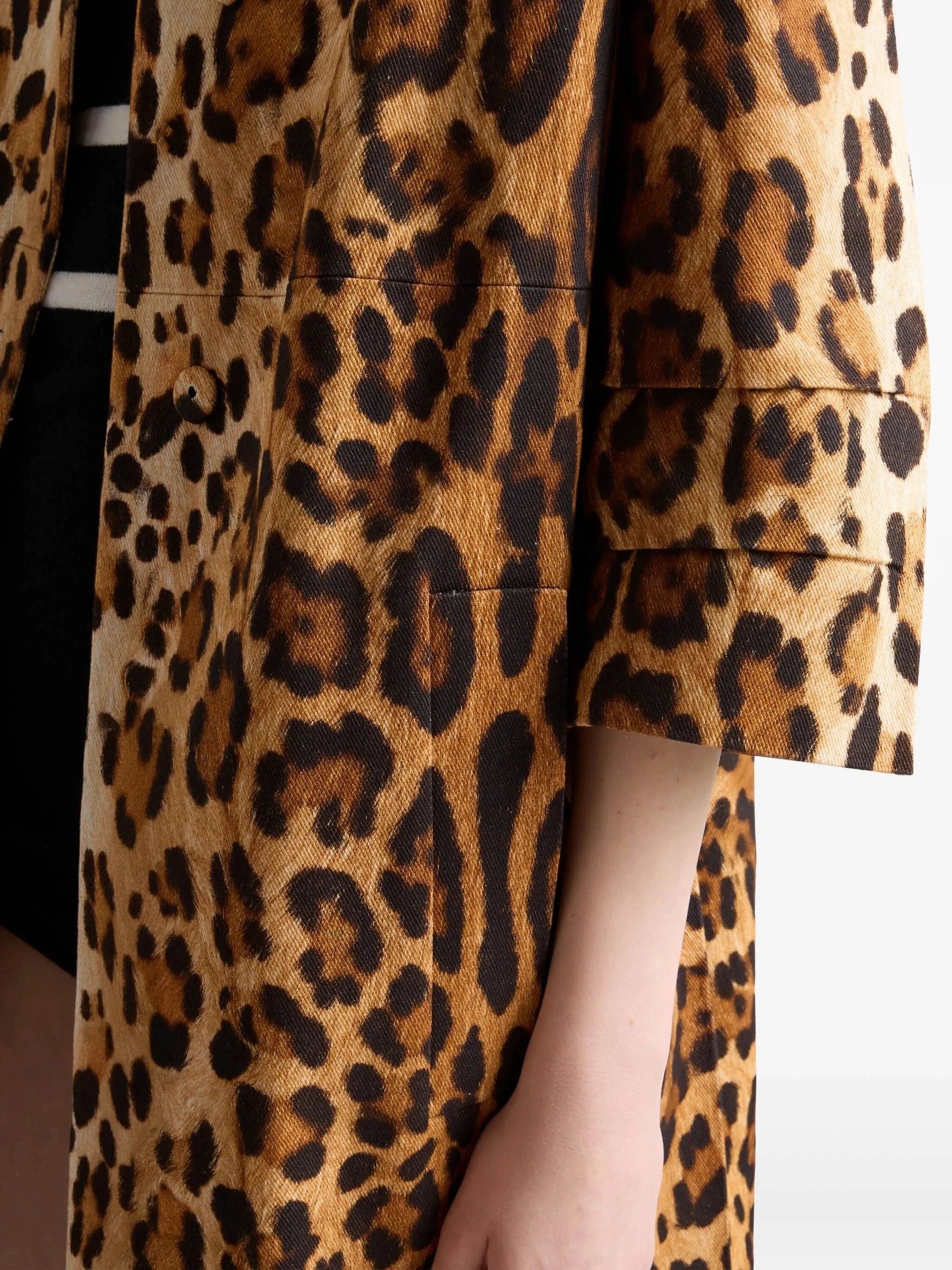 Prada Animal-Print coat