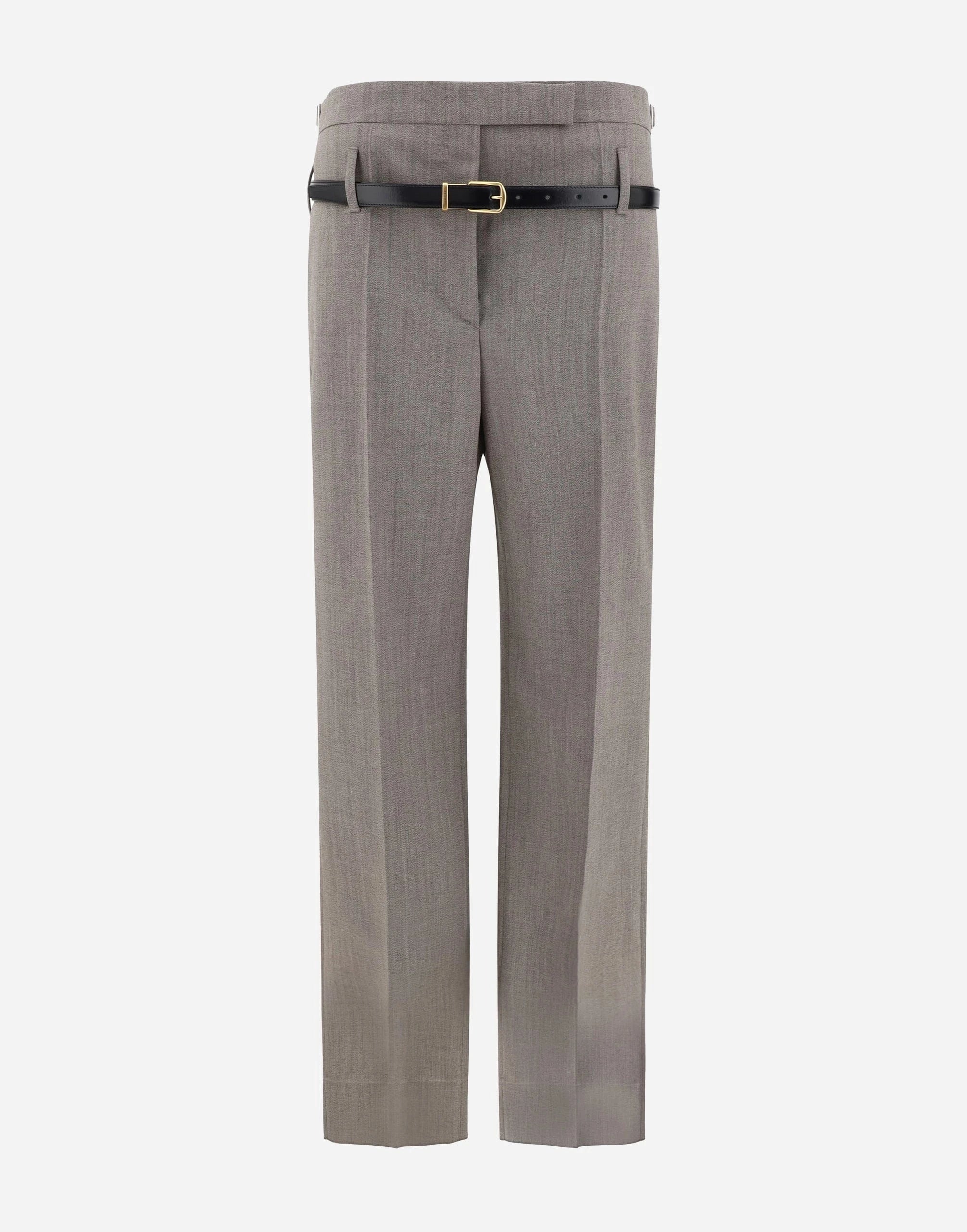 Prada Belted Tailored Trousers