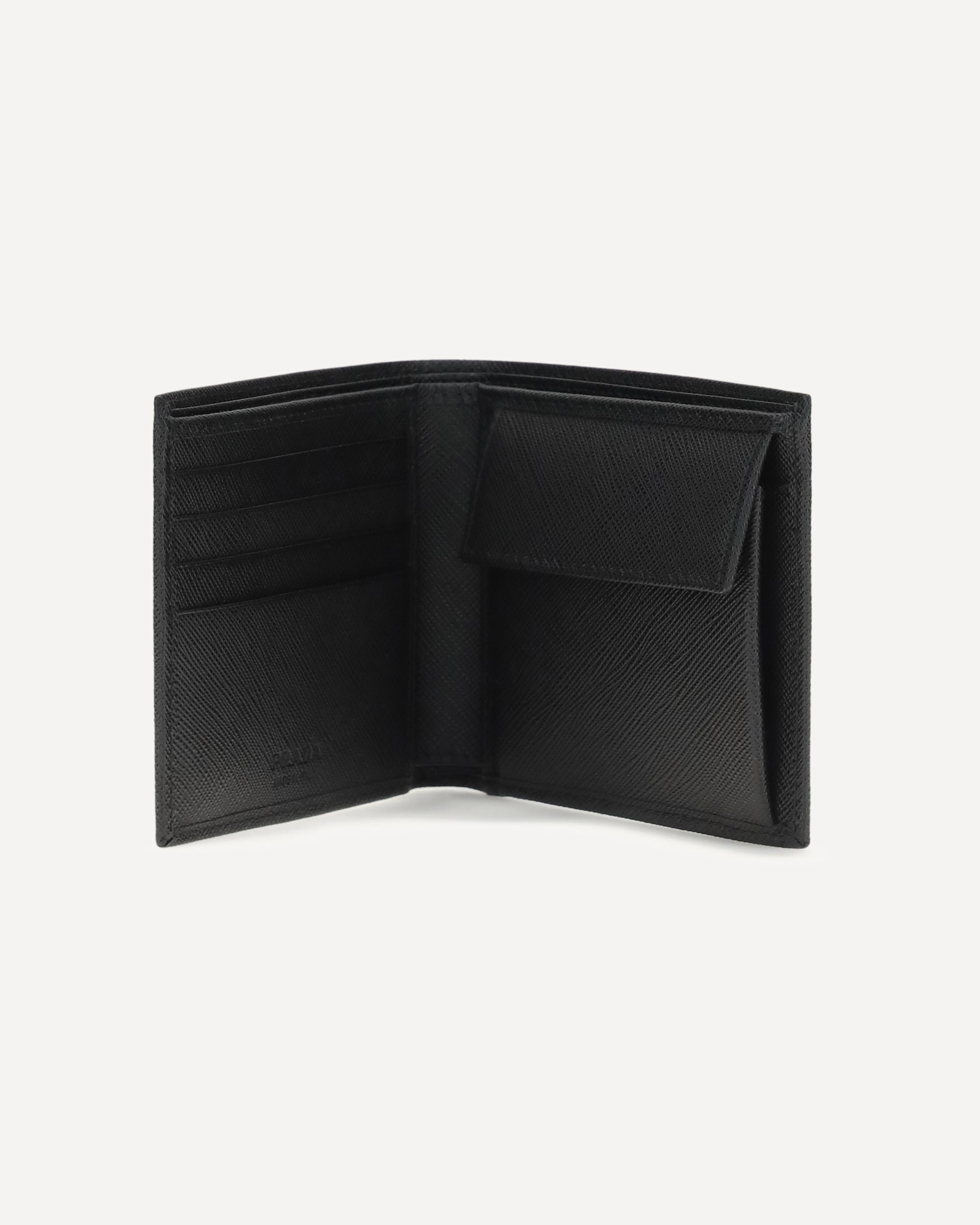 Prada Prada Bifold Wallet In Saffiano Leather