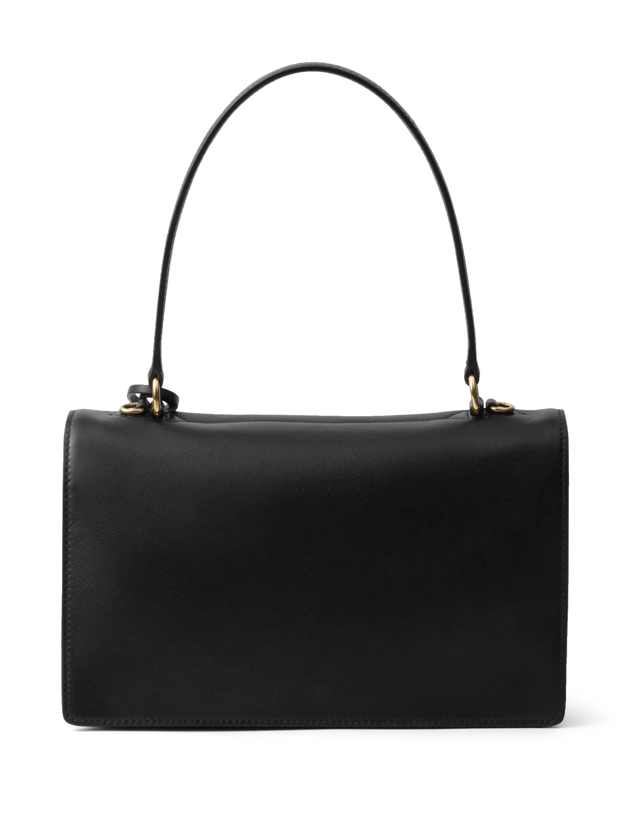 Prada Black Leather Shoulder Bag