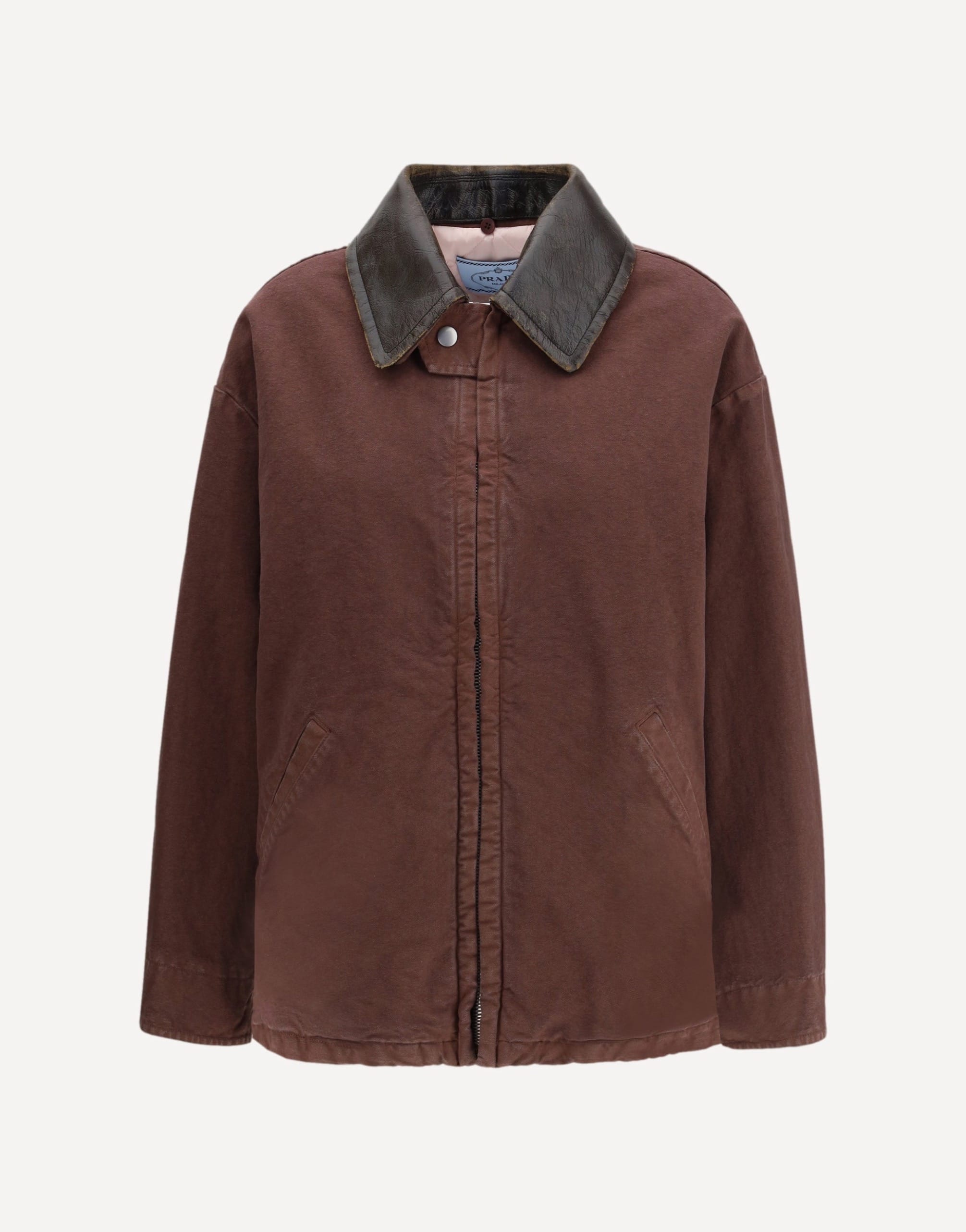Prada Canvas Old Peacoat