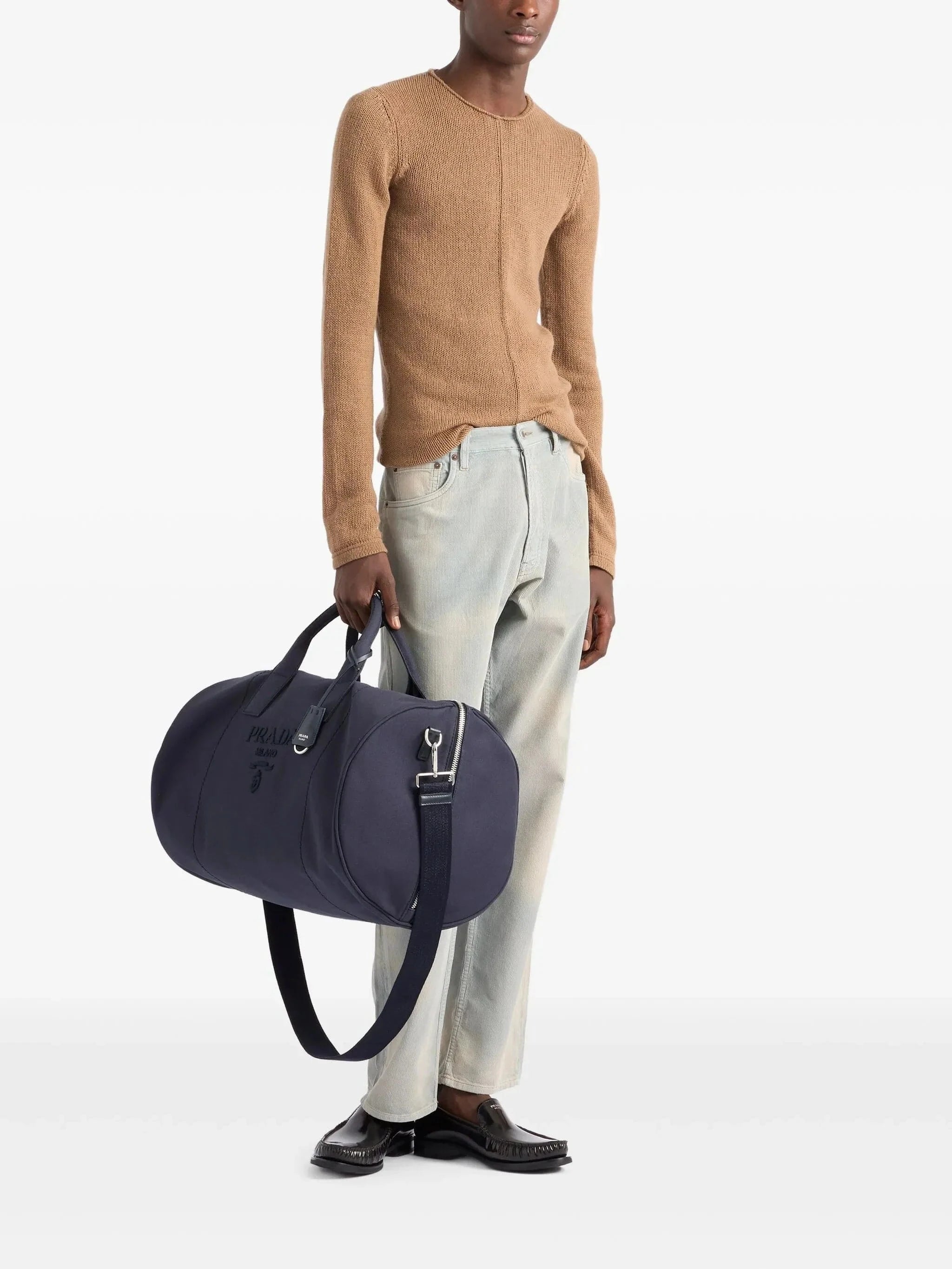 Prada Cashmere Crew-Neck Sweater