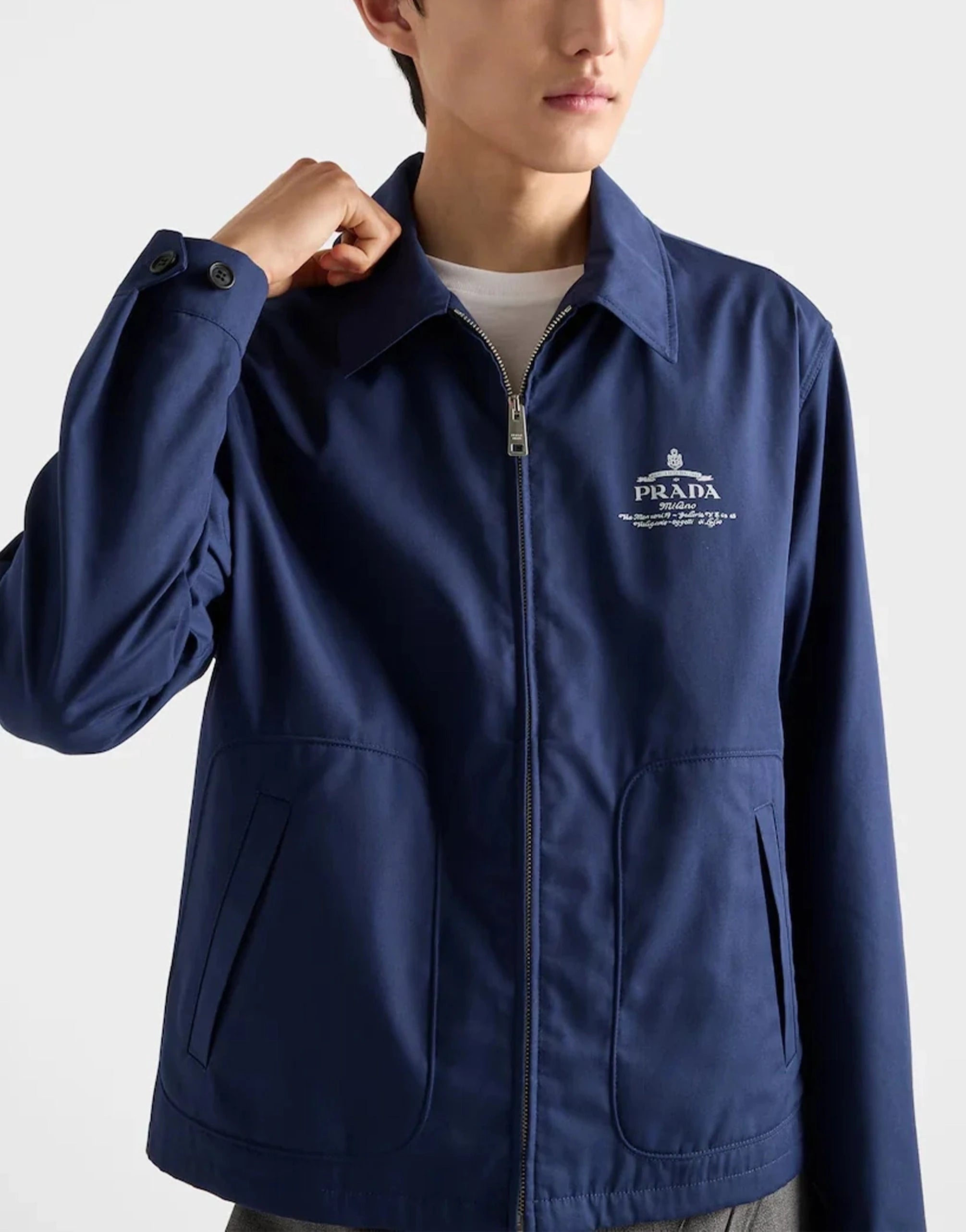 Prada Cotton-Blend Jacket