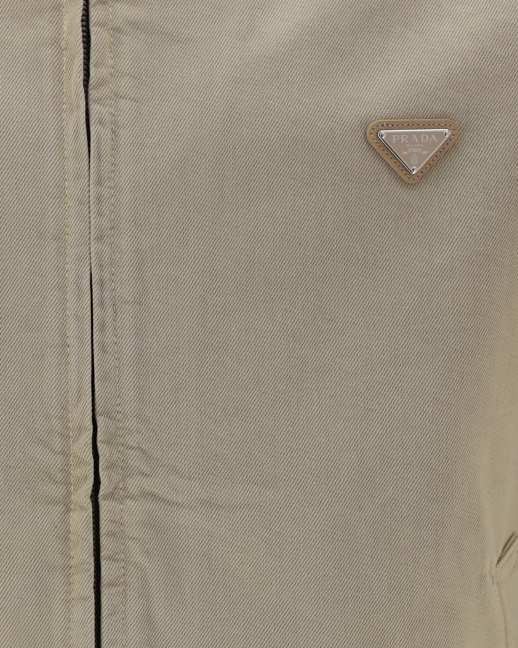 Prada Blousonjacke aus Denim