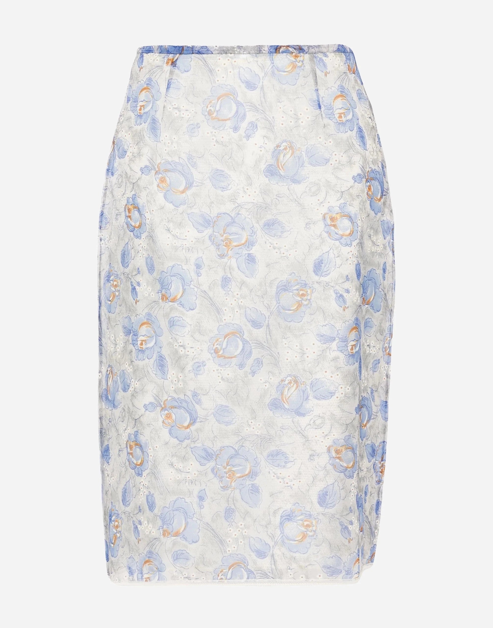 PRADA 花柄スカート　プラダ org.jpg