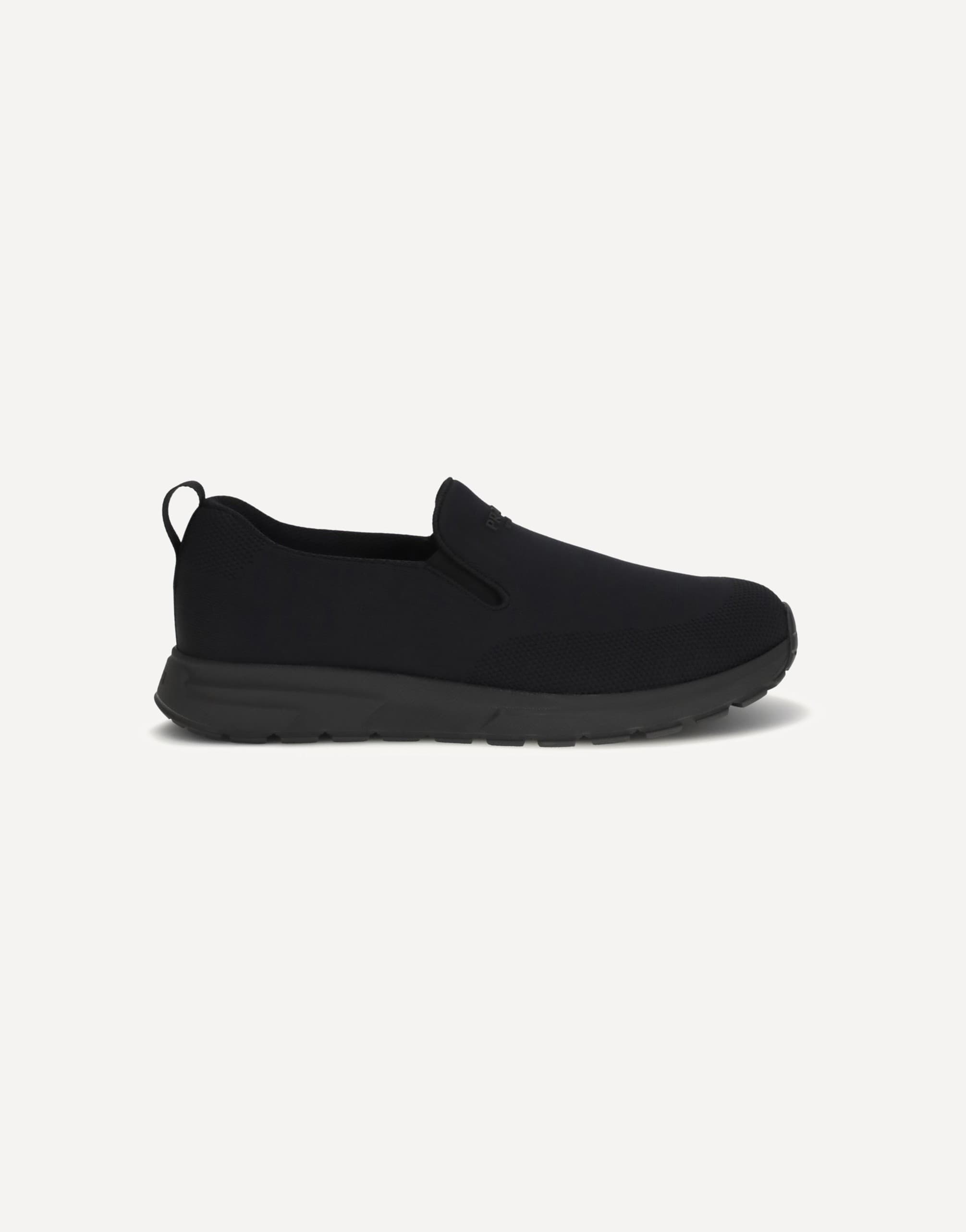 Prada Jersey Slip-On Sneakers