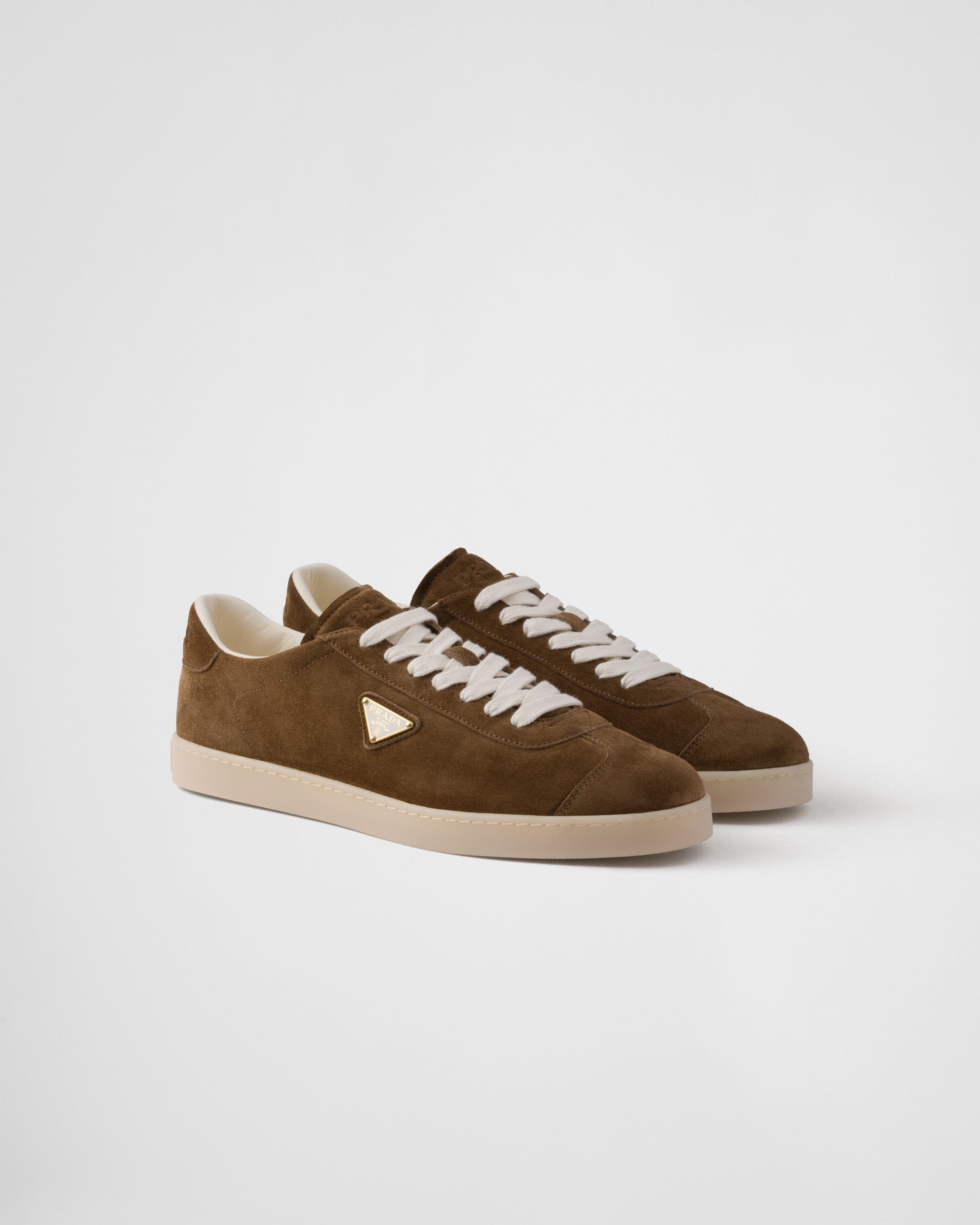 Prada Lane Suede Sneakers