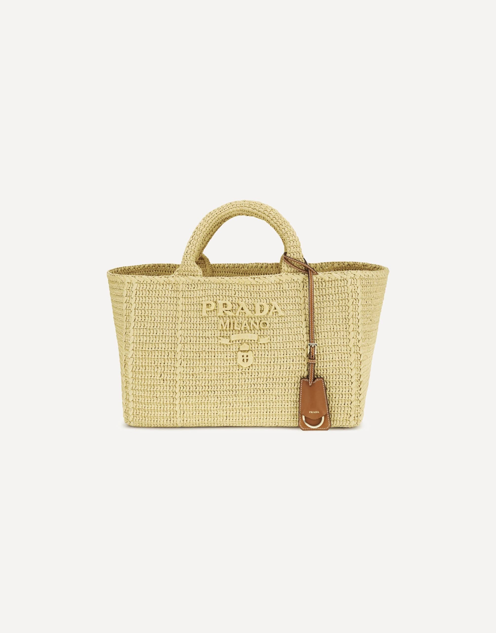 Prada Large Crochet Tote Bag