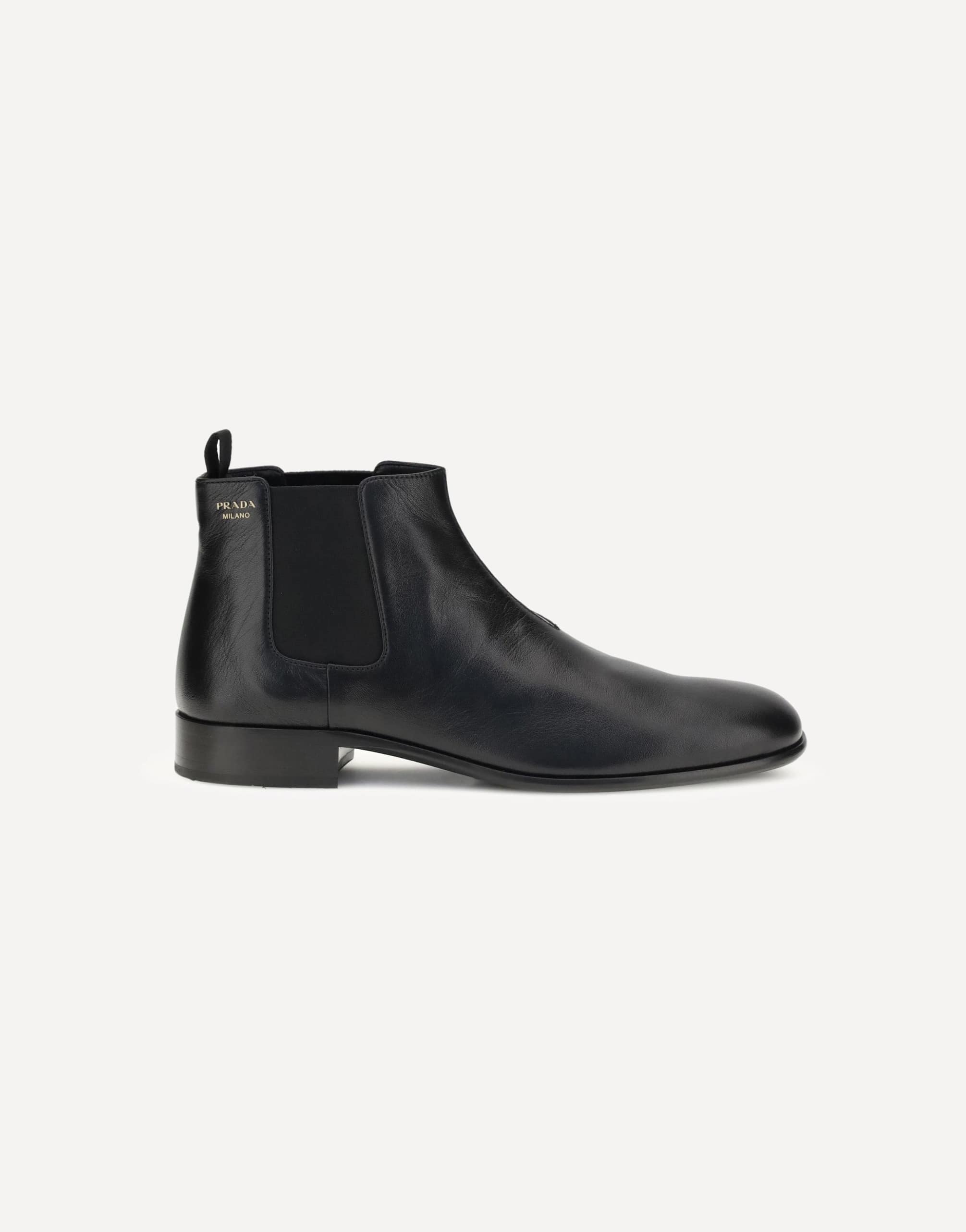 Prada Leather Ankle Boots