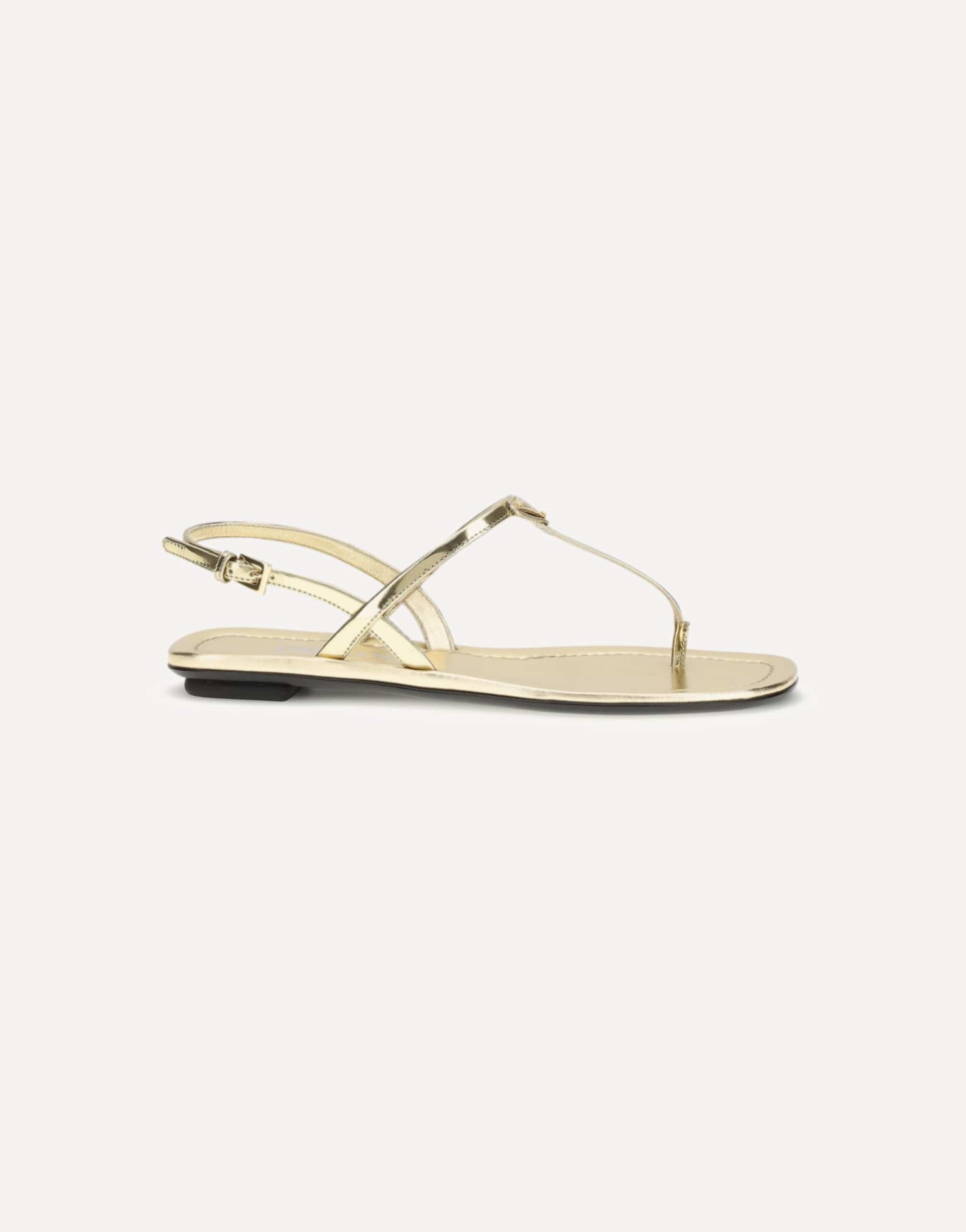 Prada Leather Flip-Flop Sandals