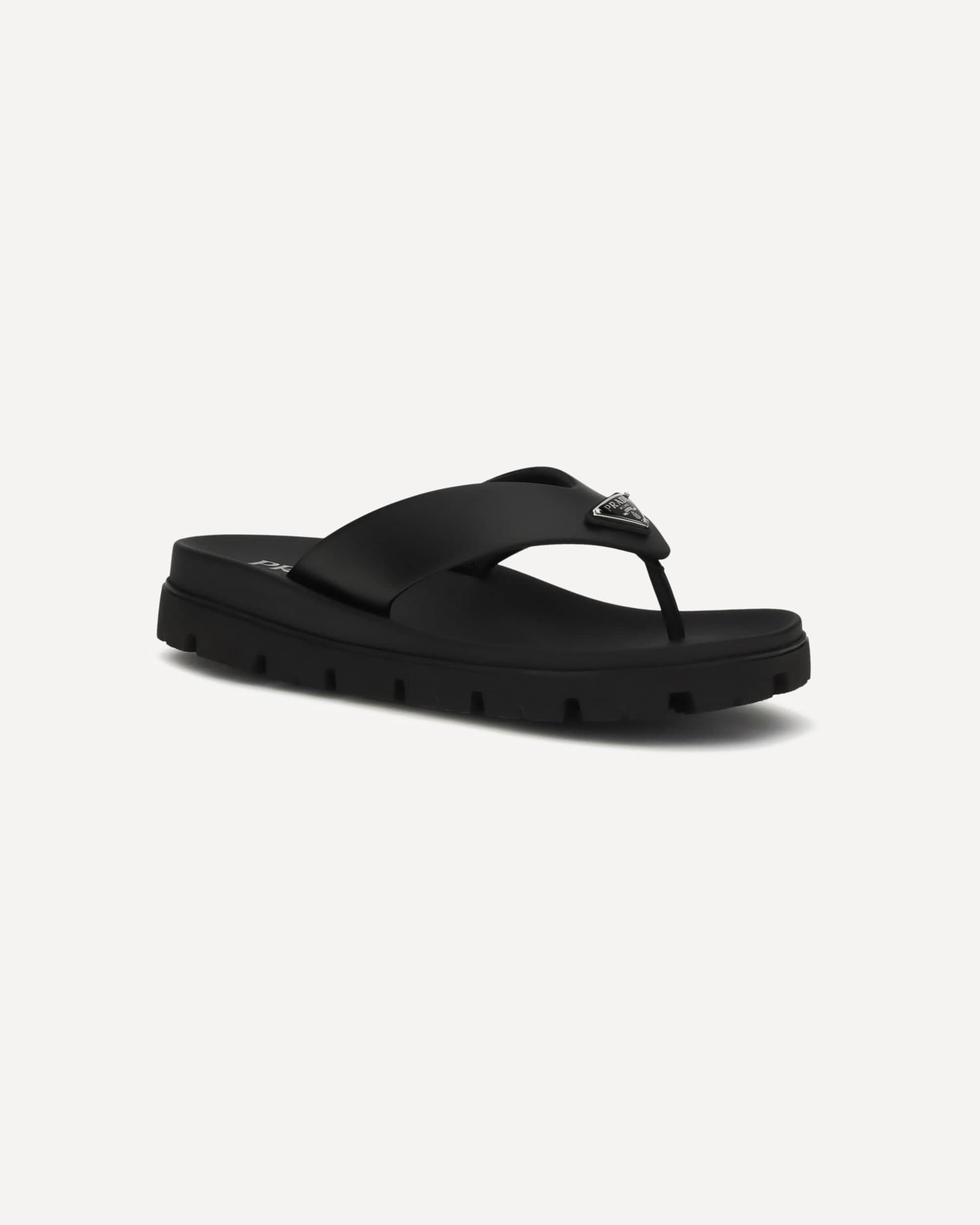 Leather Flip-Flop Sandals - alternate view