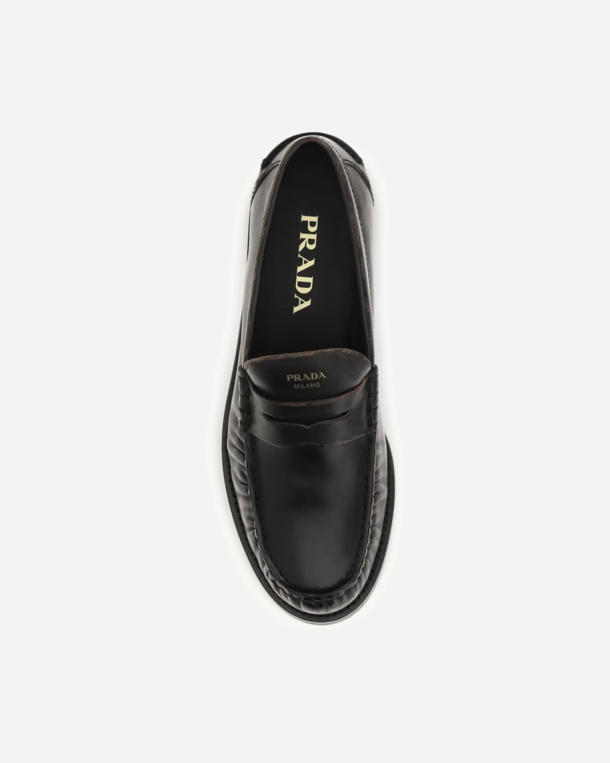 Prada Leather Loafers