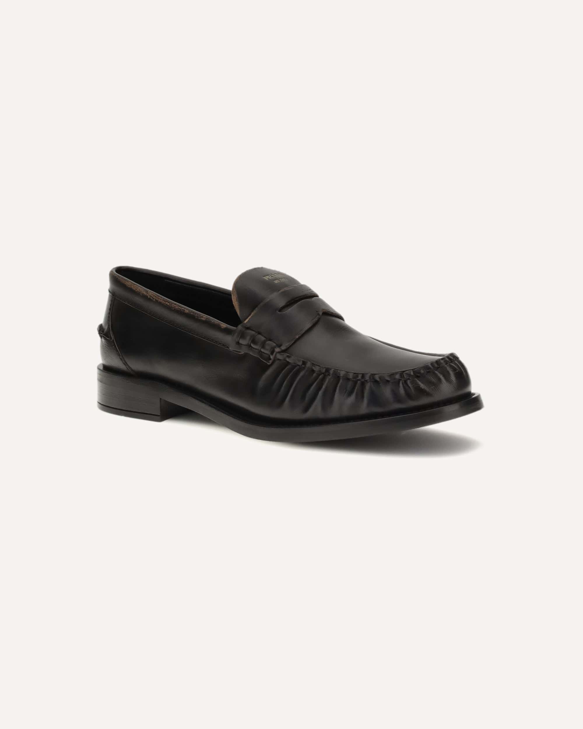 Prada Leather Loafers