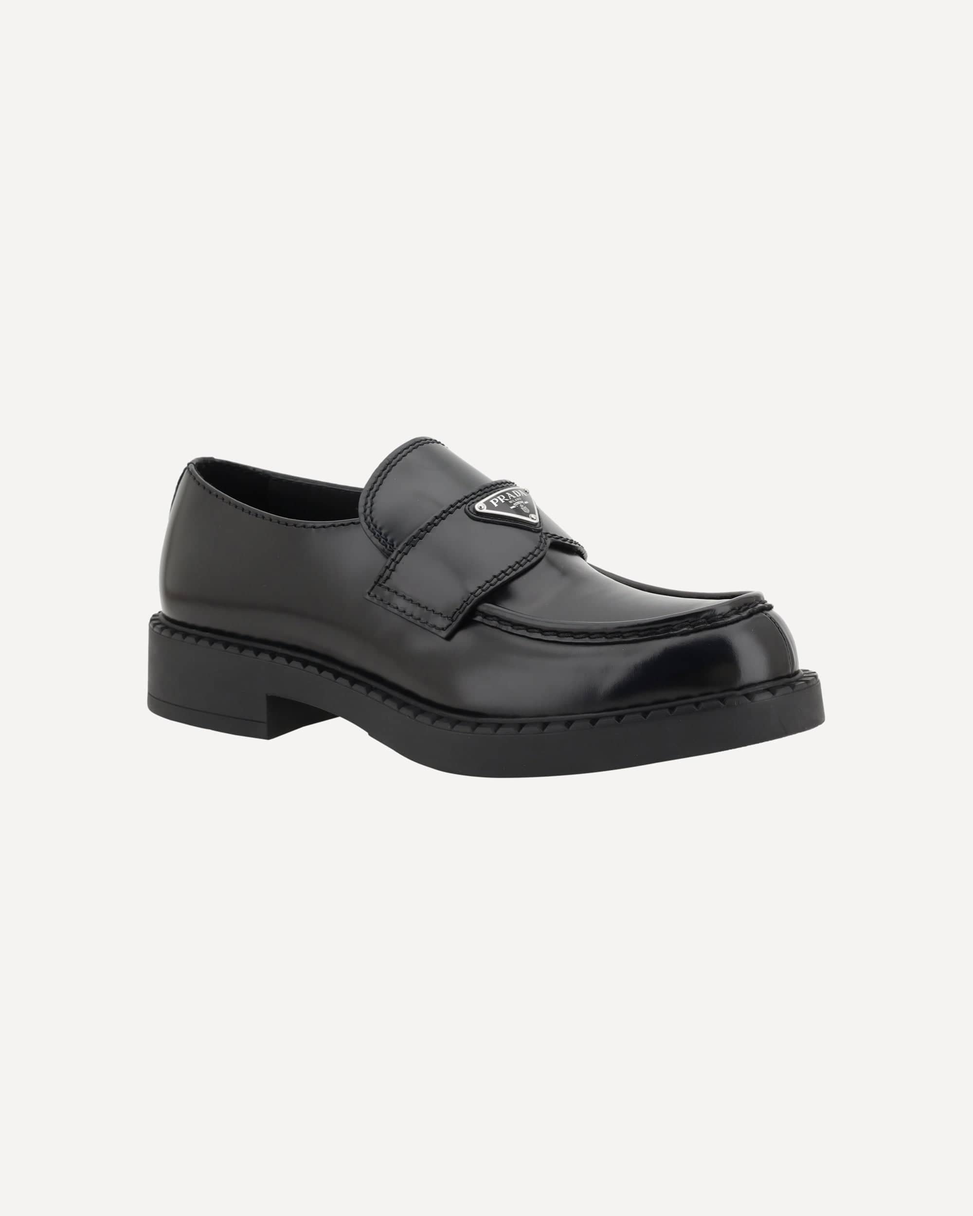 Prada Leather Loafers - alternate view