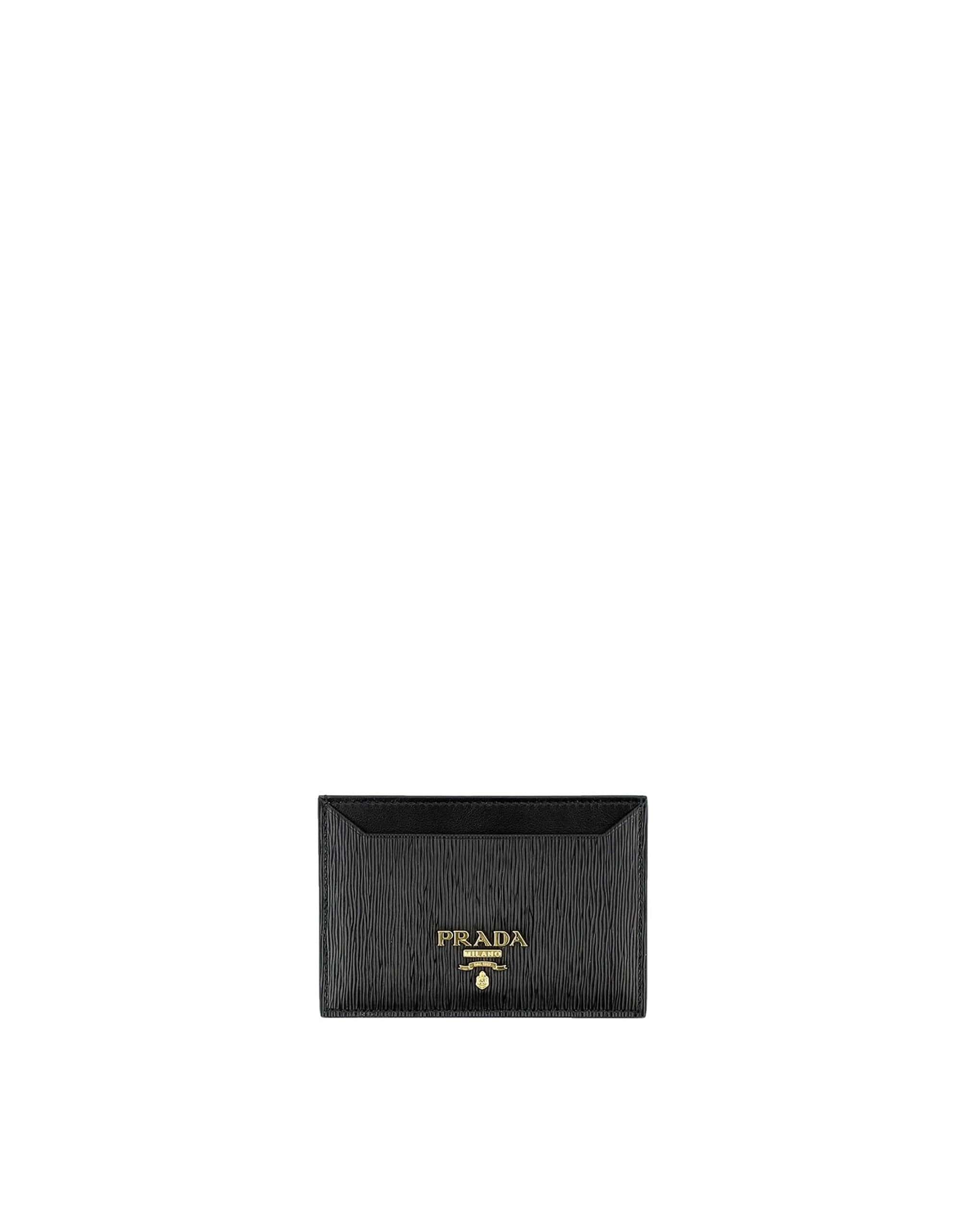 Prada Leather Logo Wallet