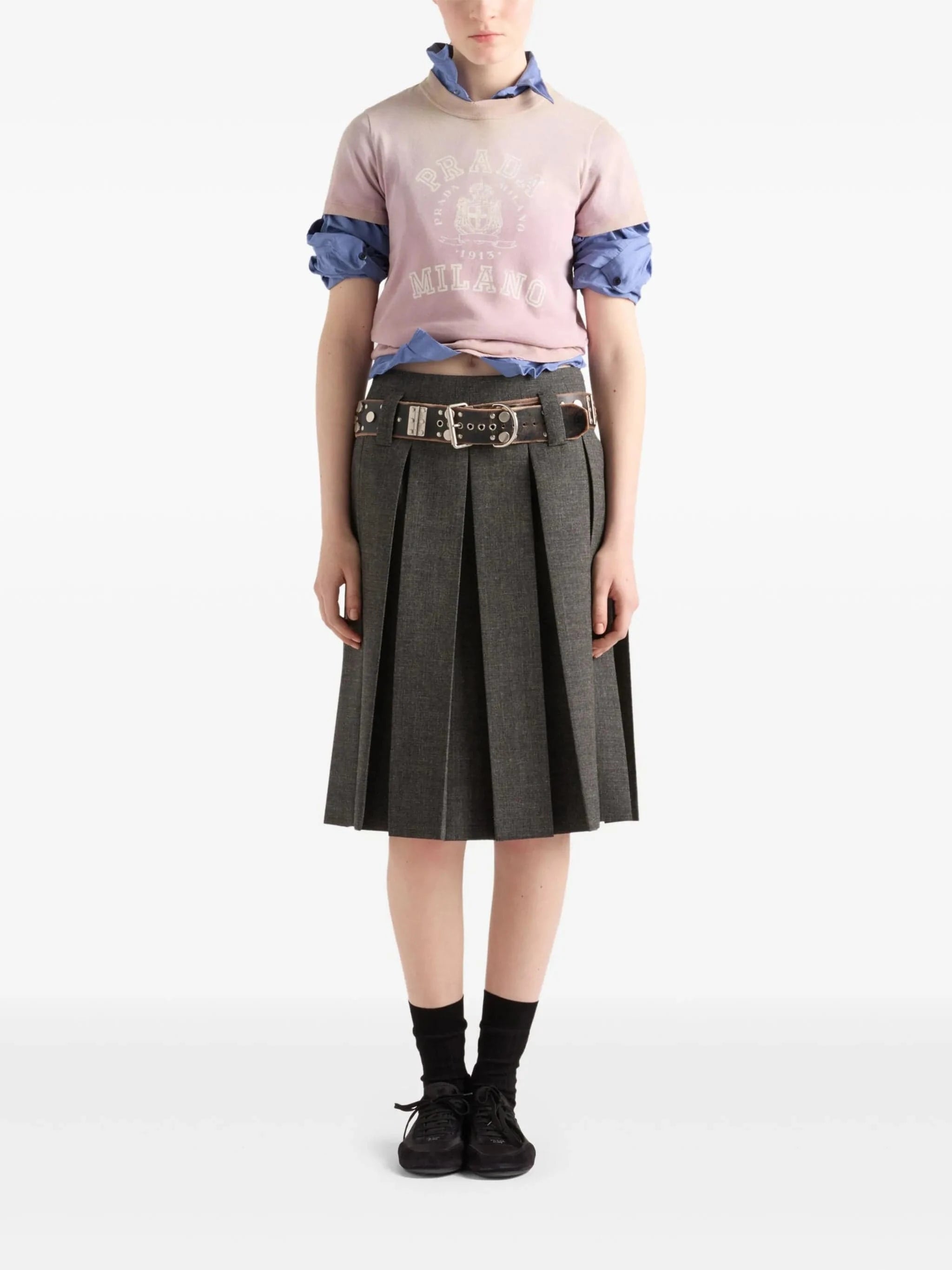 Prada Logo-Print T-Shirt