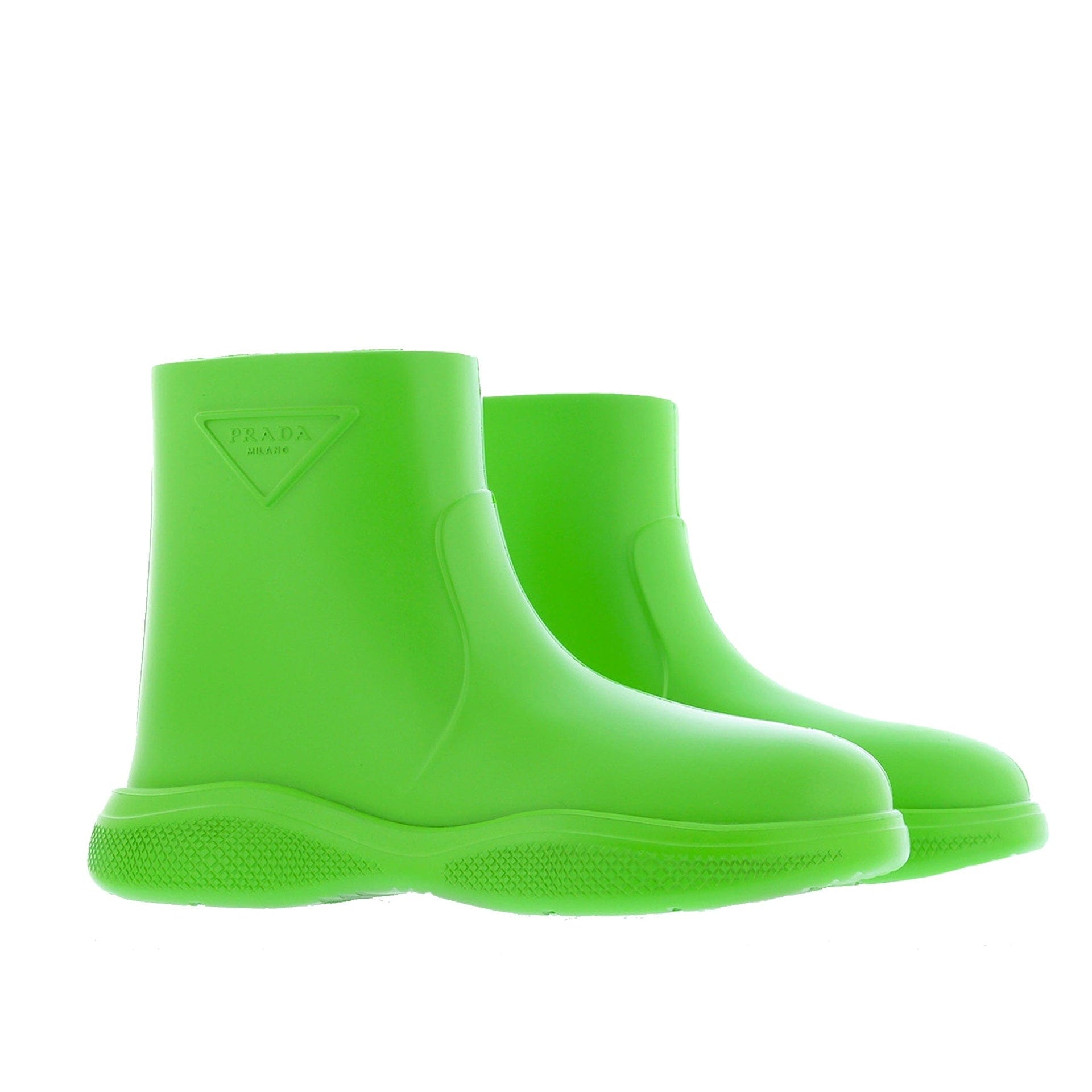 Prada Logo Rubber Boots - alternate view