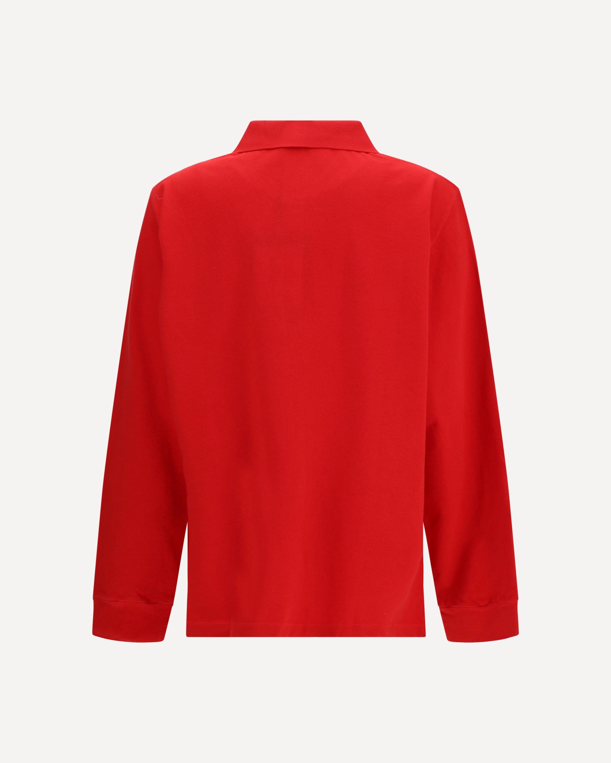 Prada Long-Sleeve Cotton Piqué Polo - alternate view