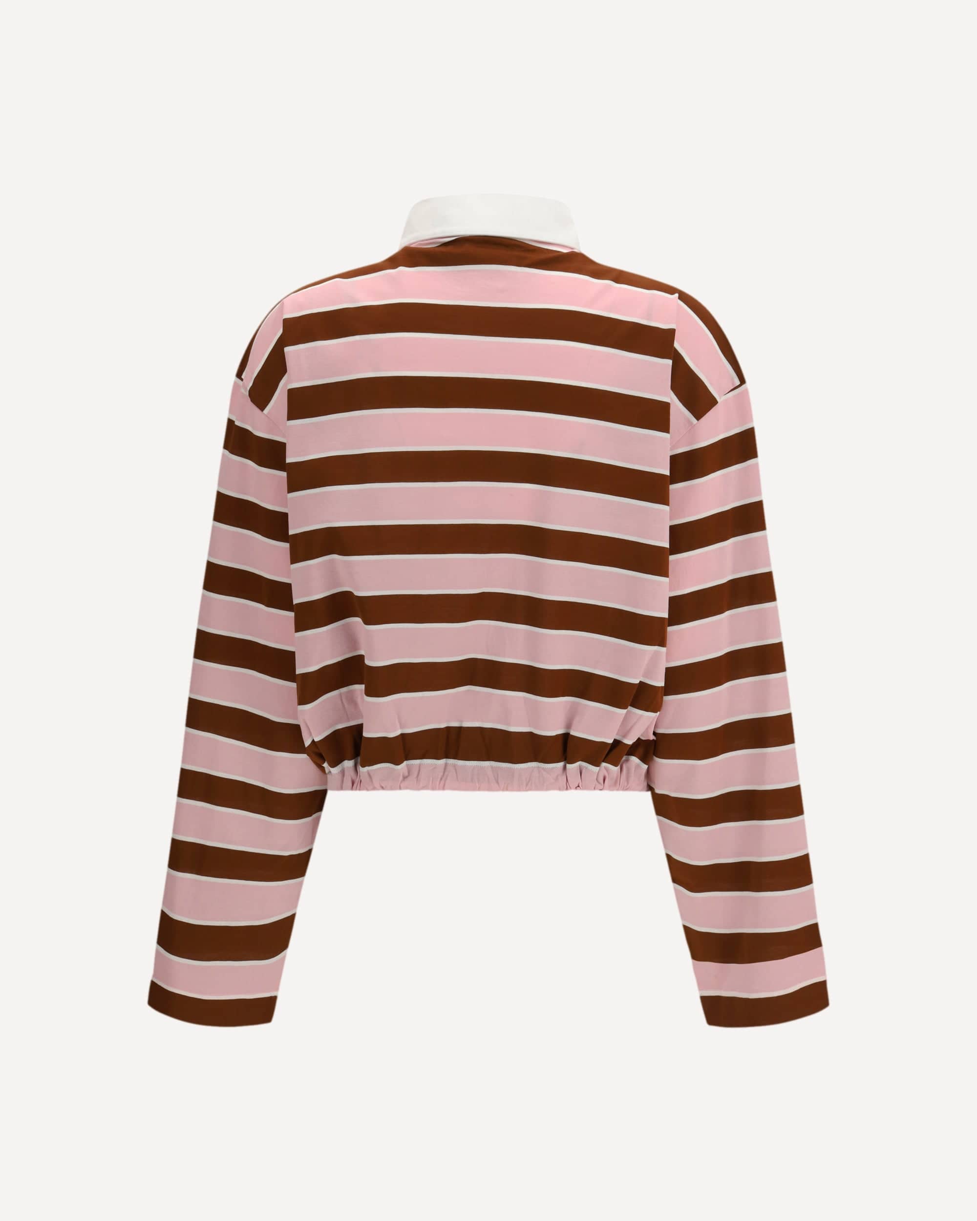 Prada Long-Sleeve T-Shirt In Filo Di Scozia Cotton - alternate view