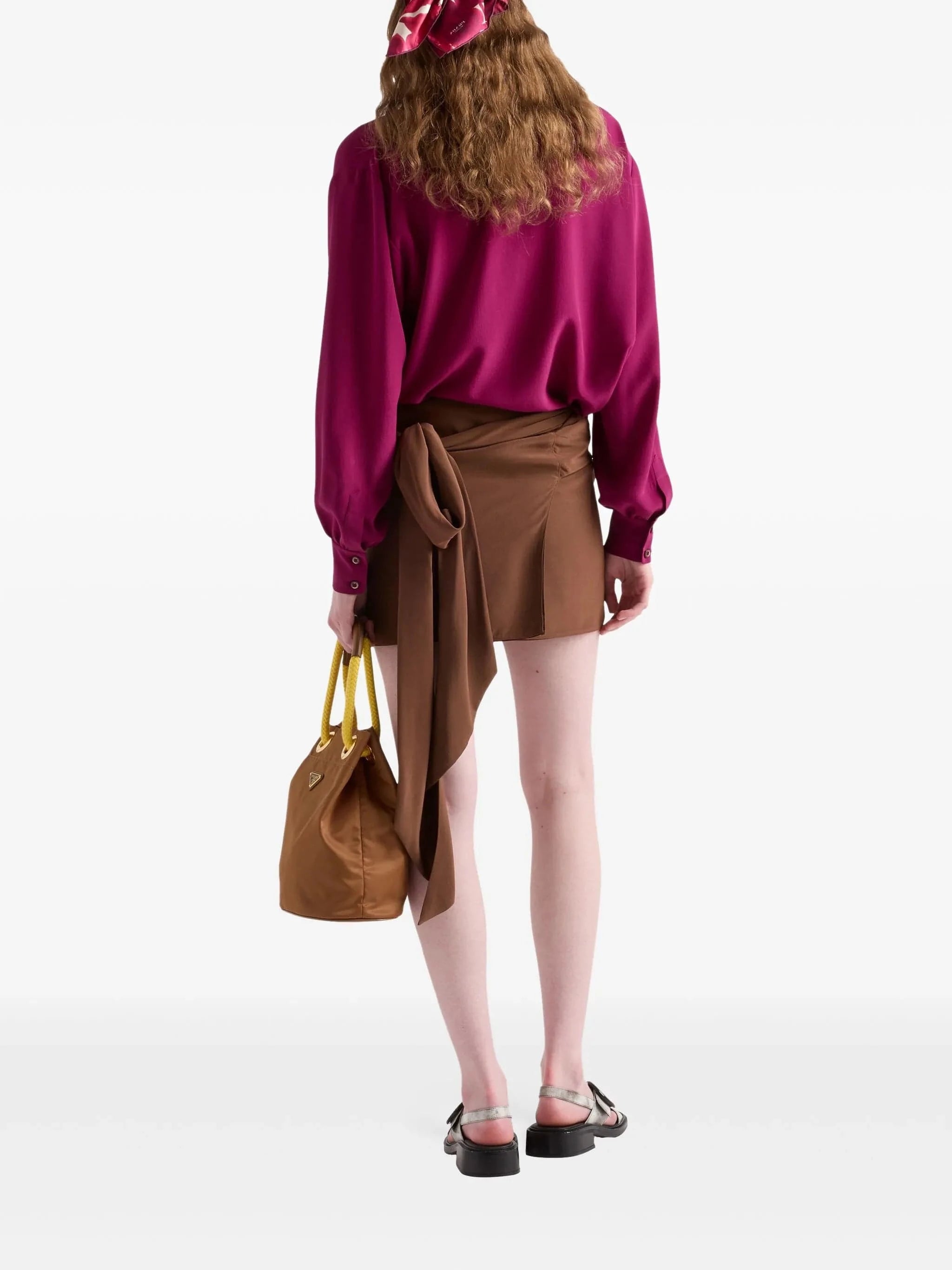 Prada Marocain Shirt