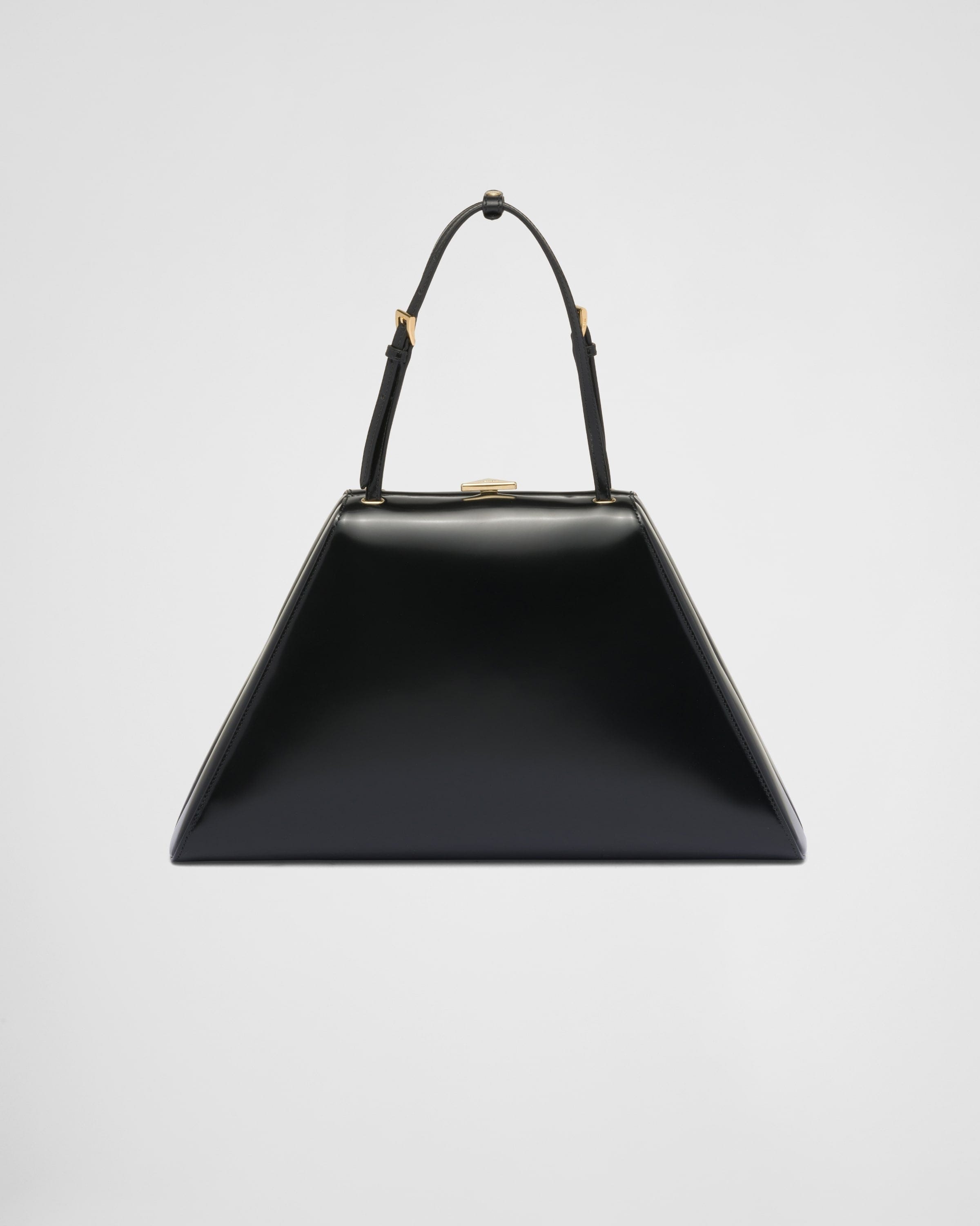 Prada Medium Brushed Leather Tote Bag