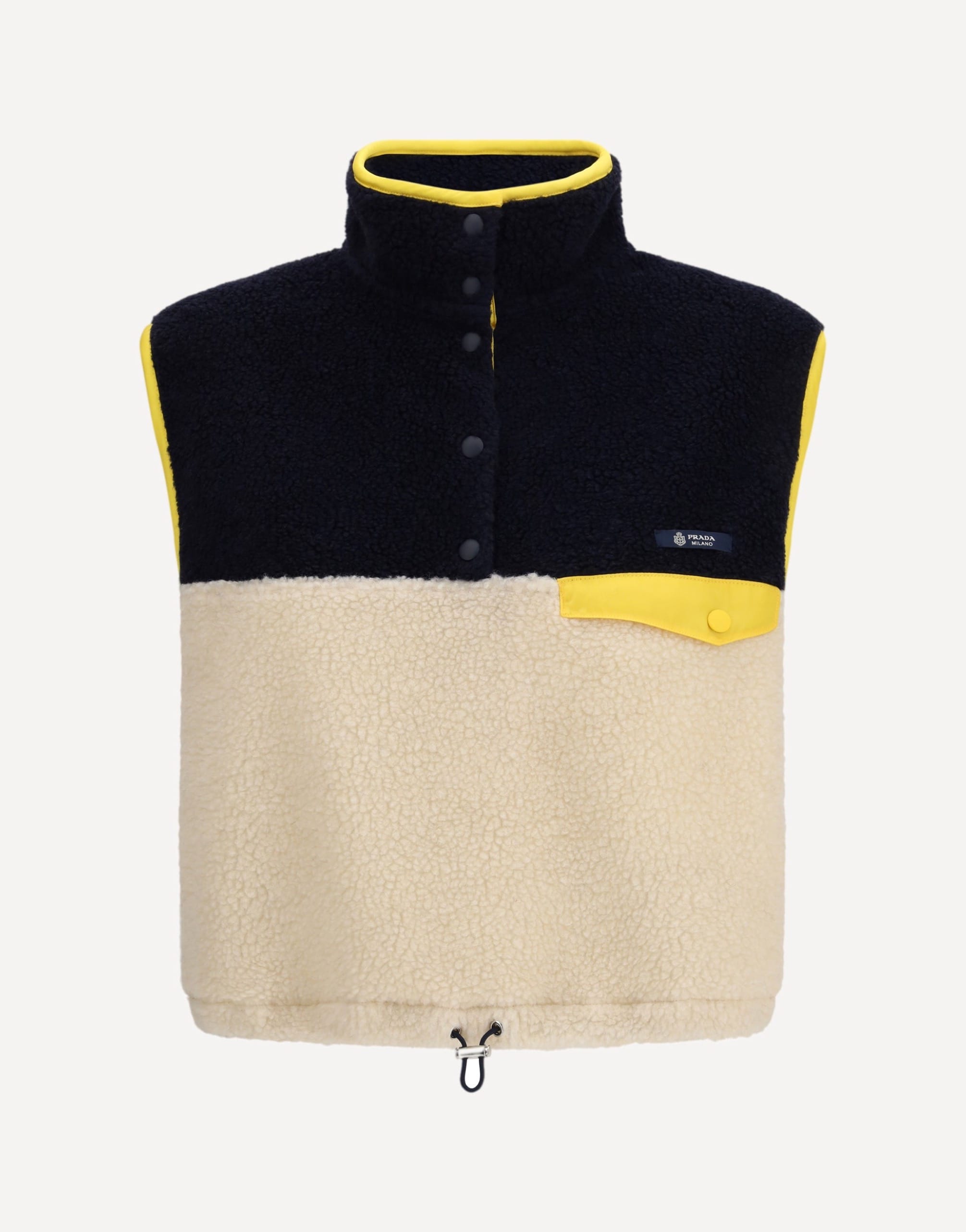 Prada Multicolor Fleece Vest