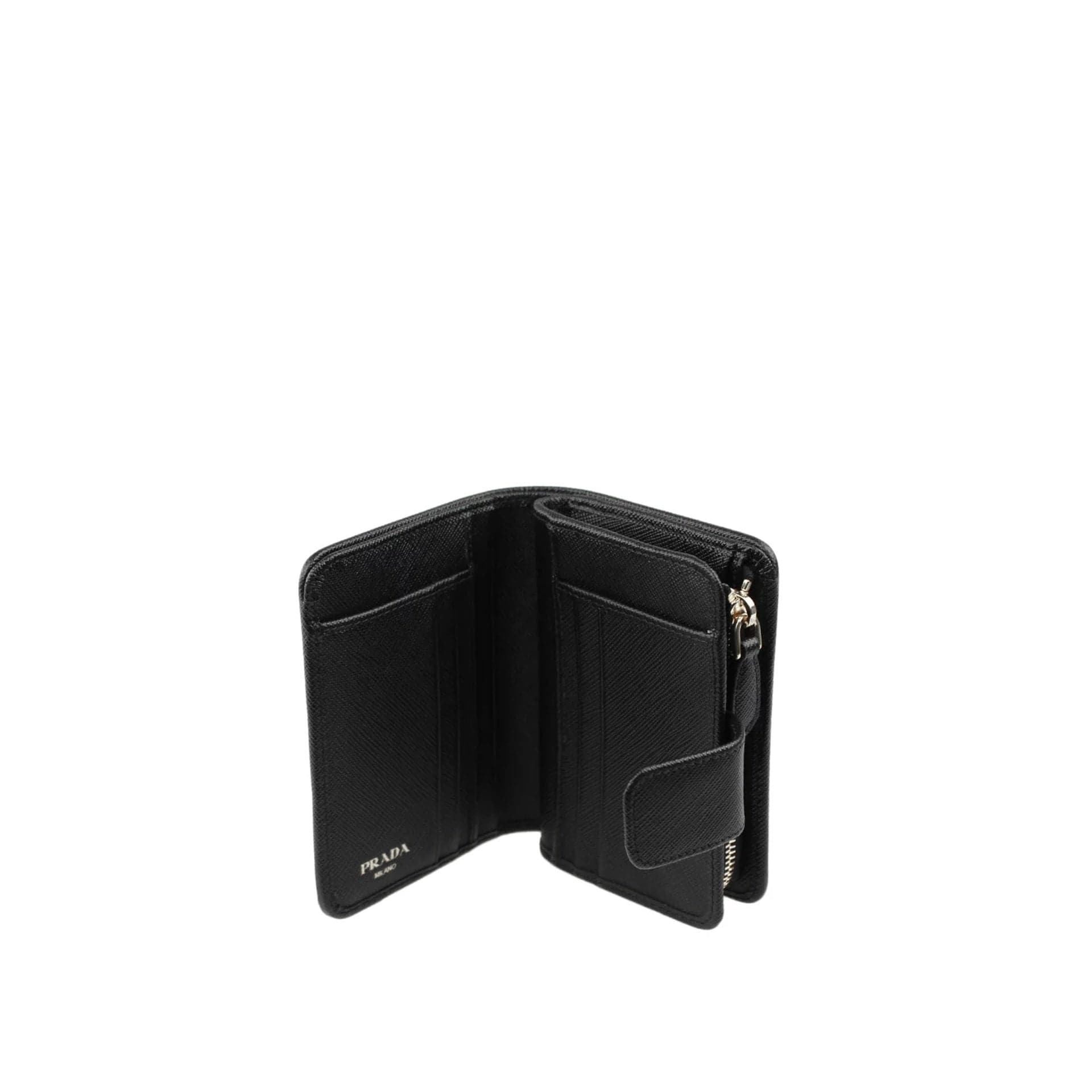 Prada Nylon And Leather French Wallet - alternate view