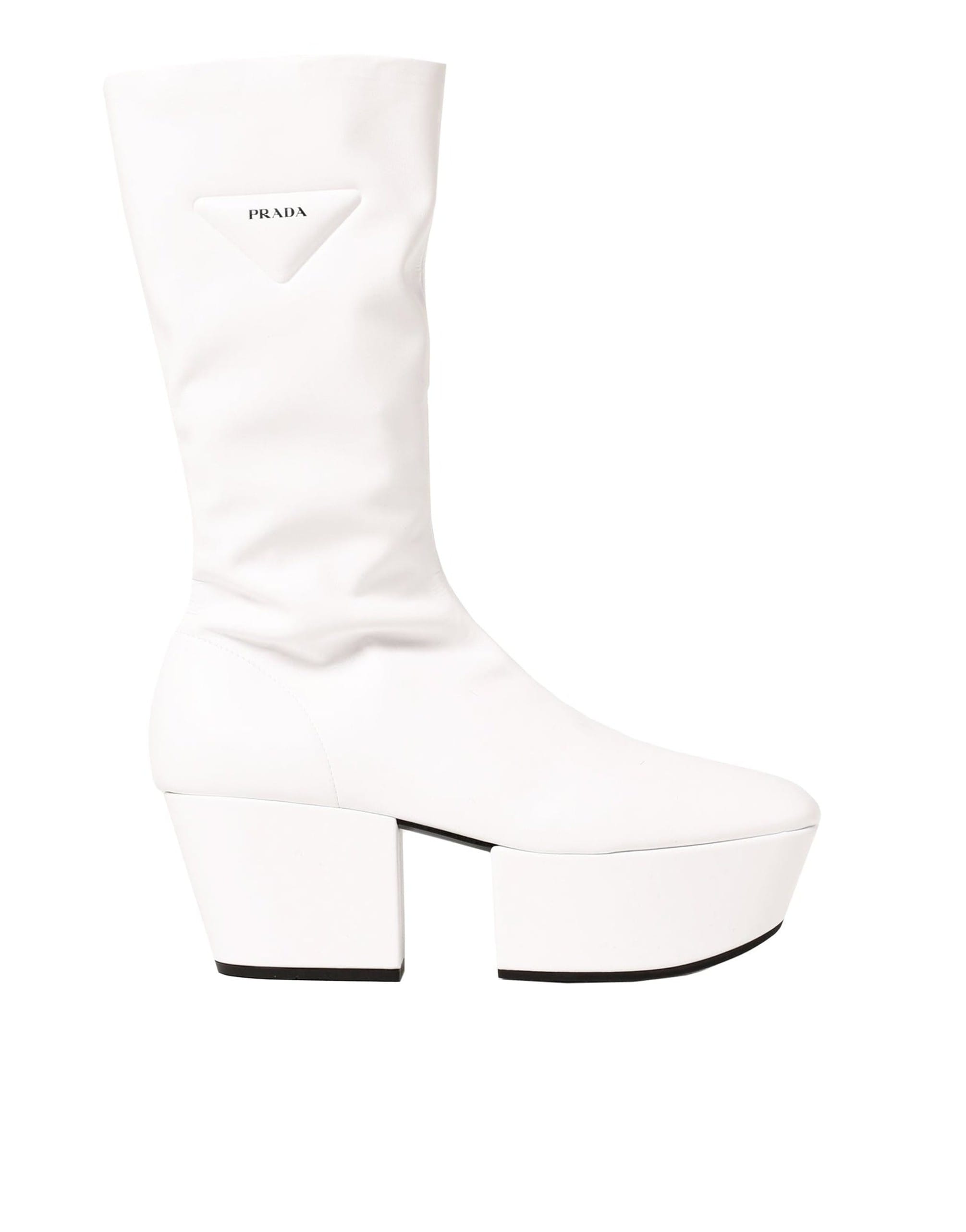 Prada Platform Pull On Boots