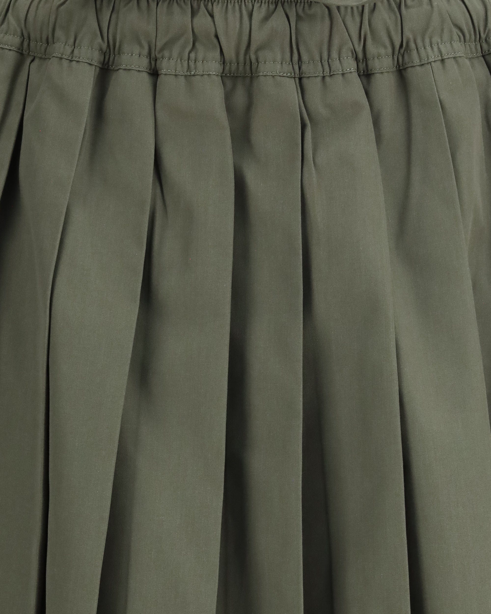 Prada Pleated Midi Skirt