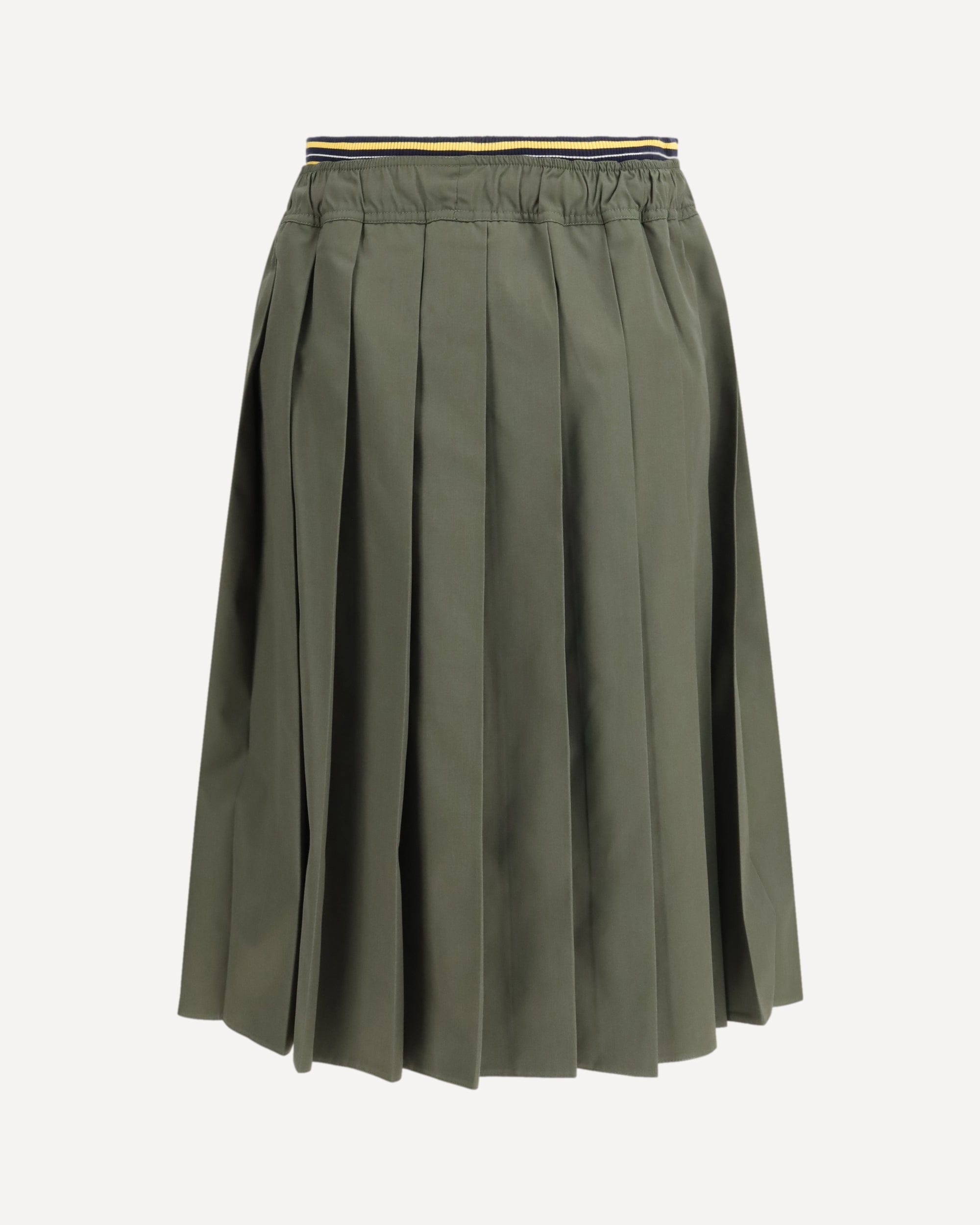 Prada Pleated Midi Skirt