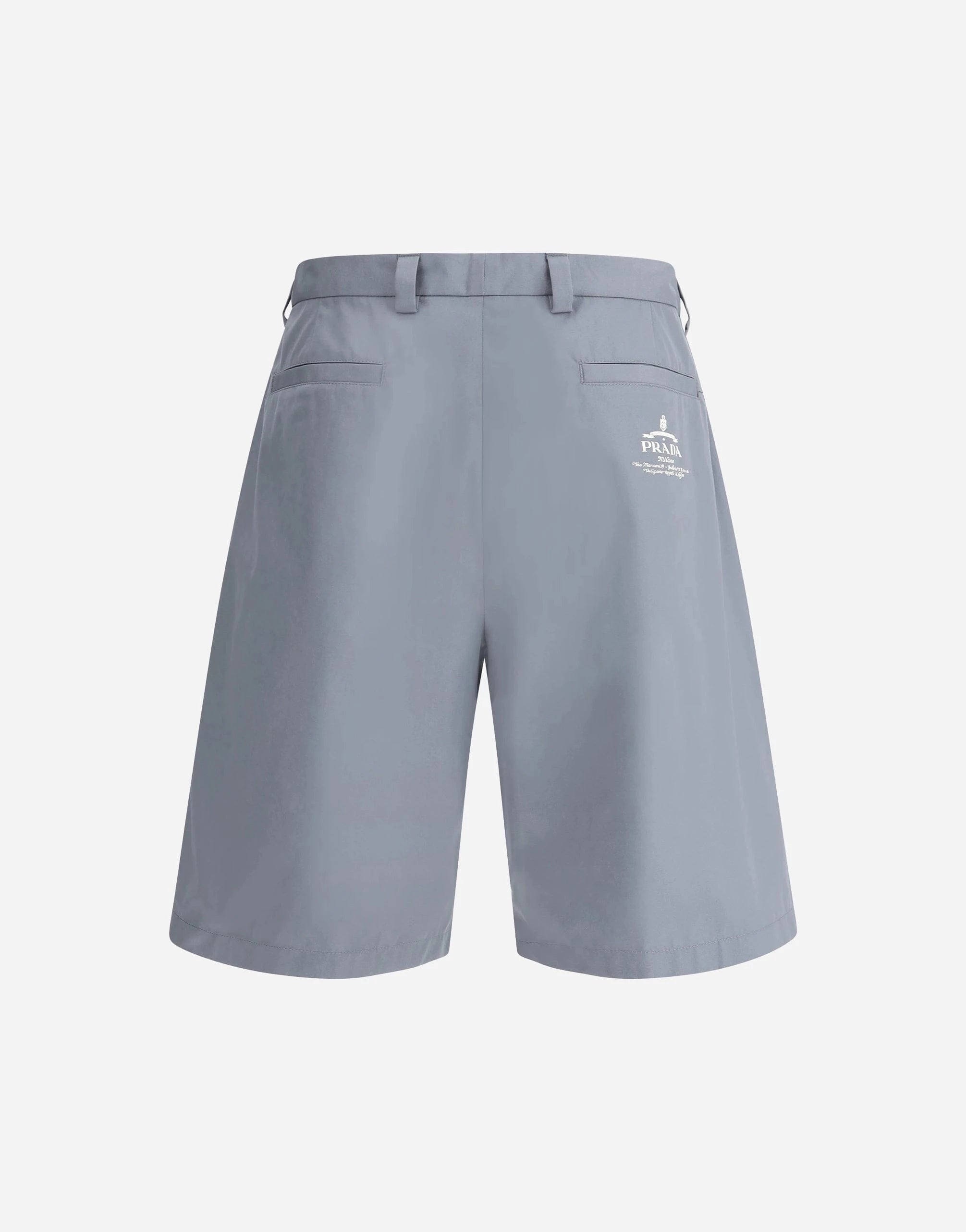 Prada Poplin Bermuda Shorts