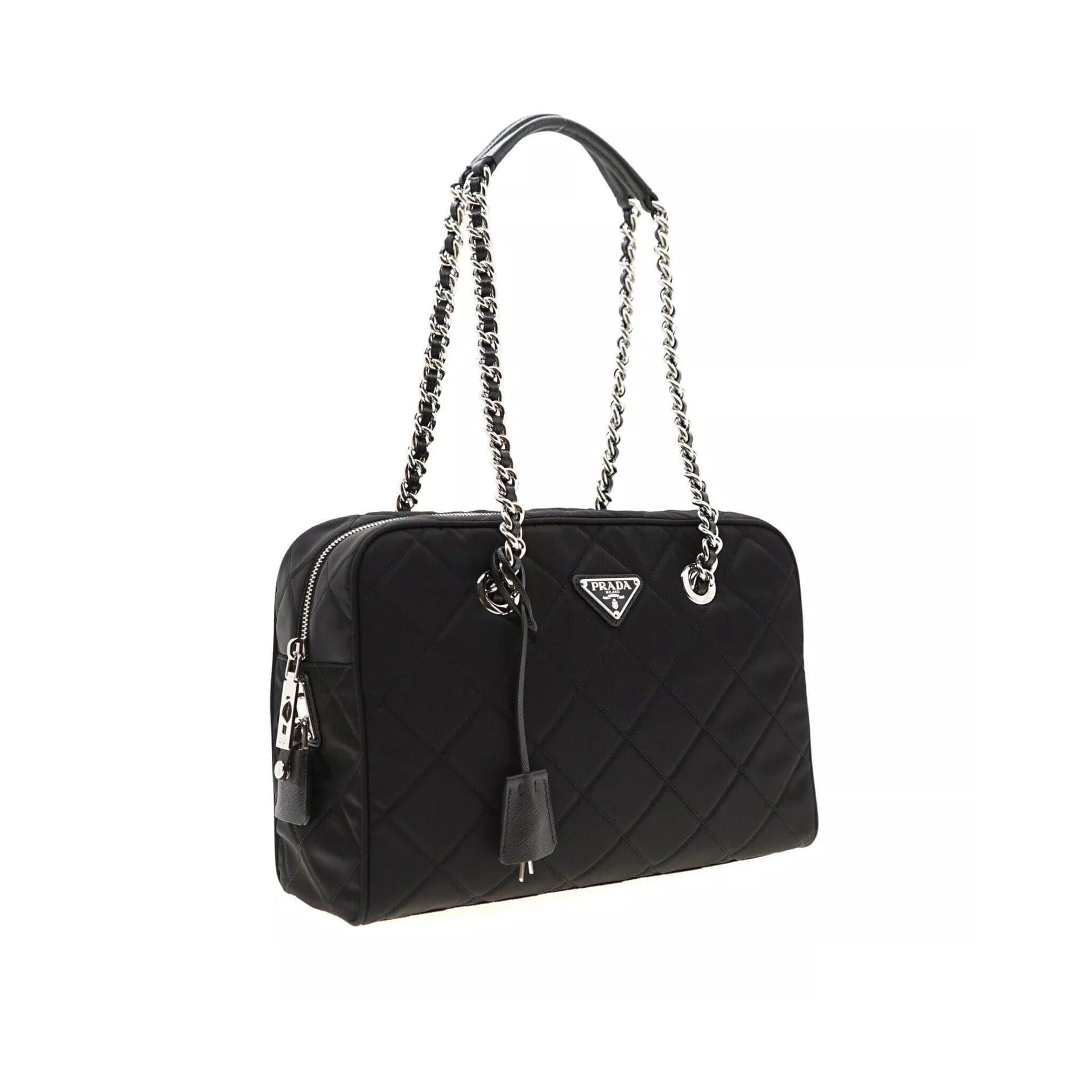 Prada Quilted Nylon Shoulder Bag - alternate view