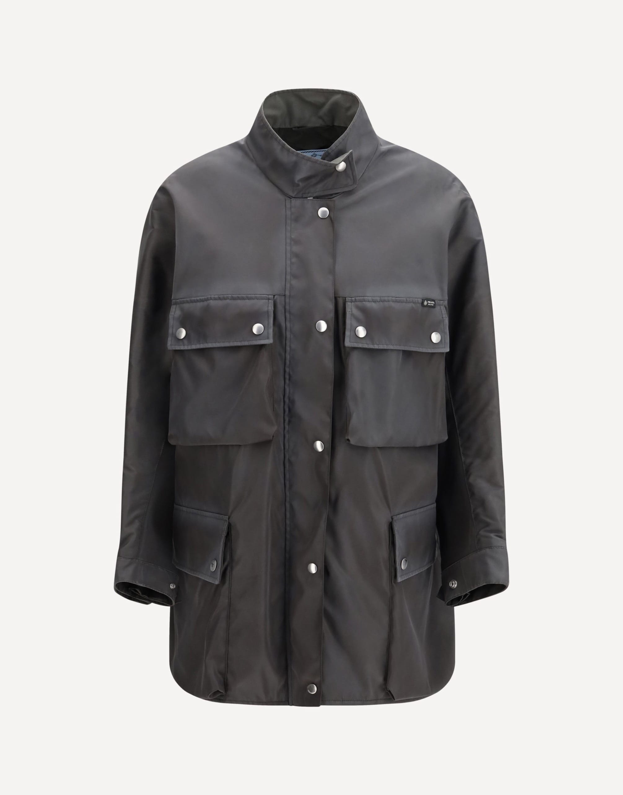 Prada Re-Nylon Jacket With Flap Pockets