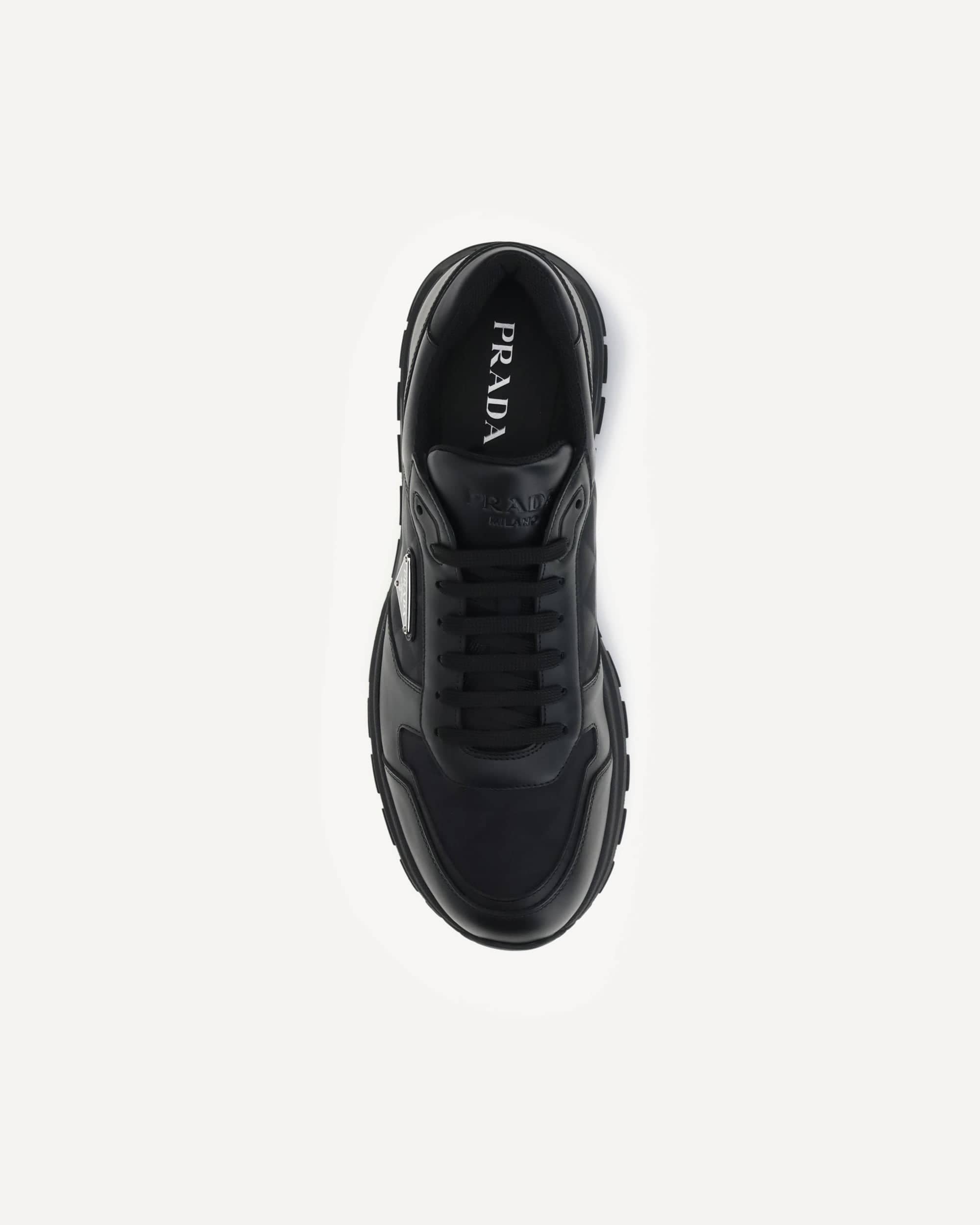 Prada Re-Nylon Sneakers With Triangle Logo